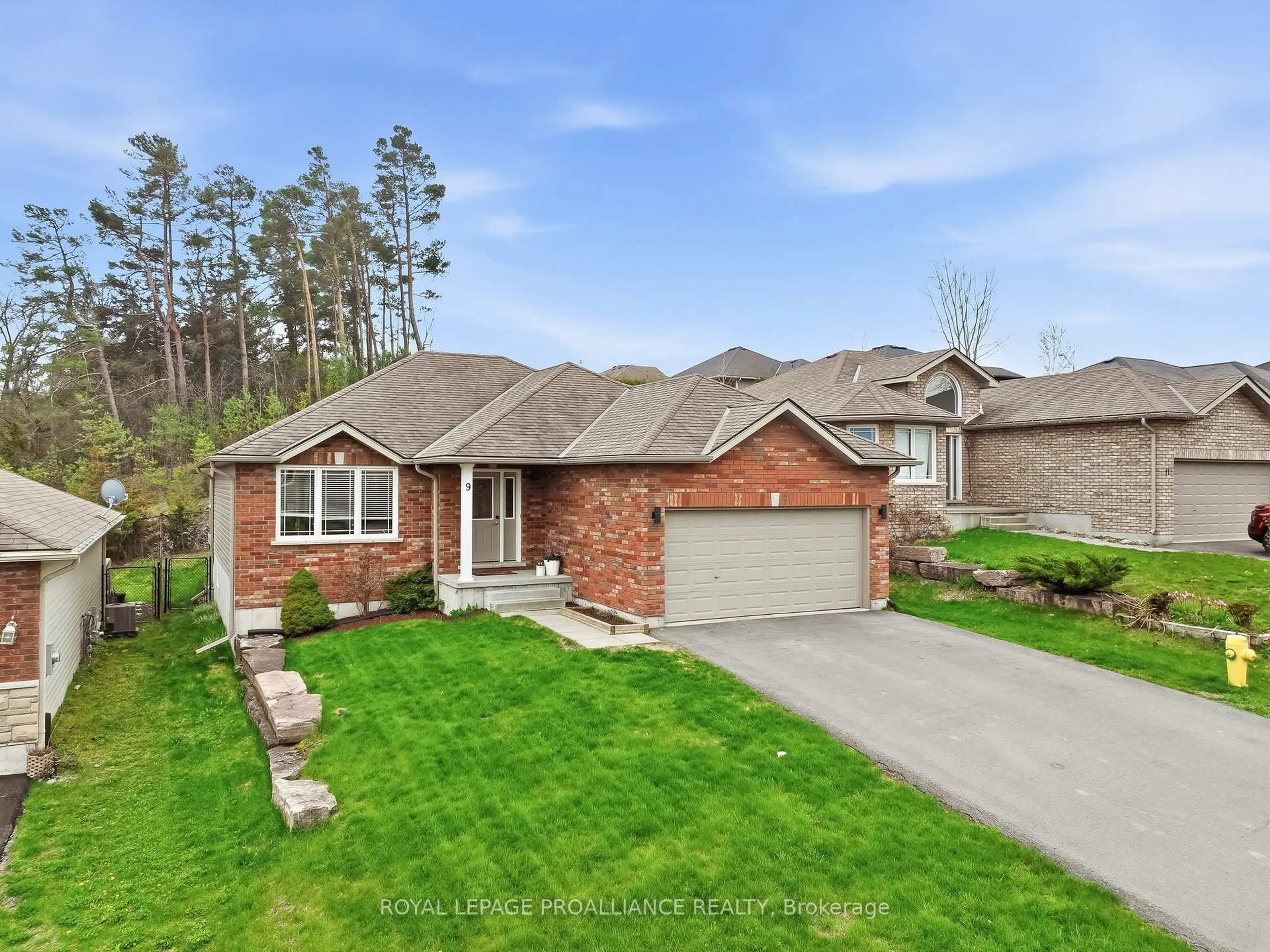 Home with brick exterior material, street for 9 Mitchell Dr, Hastings Ontario K0K 2C0