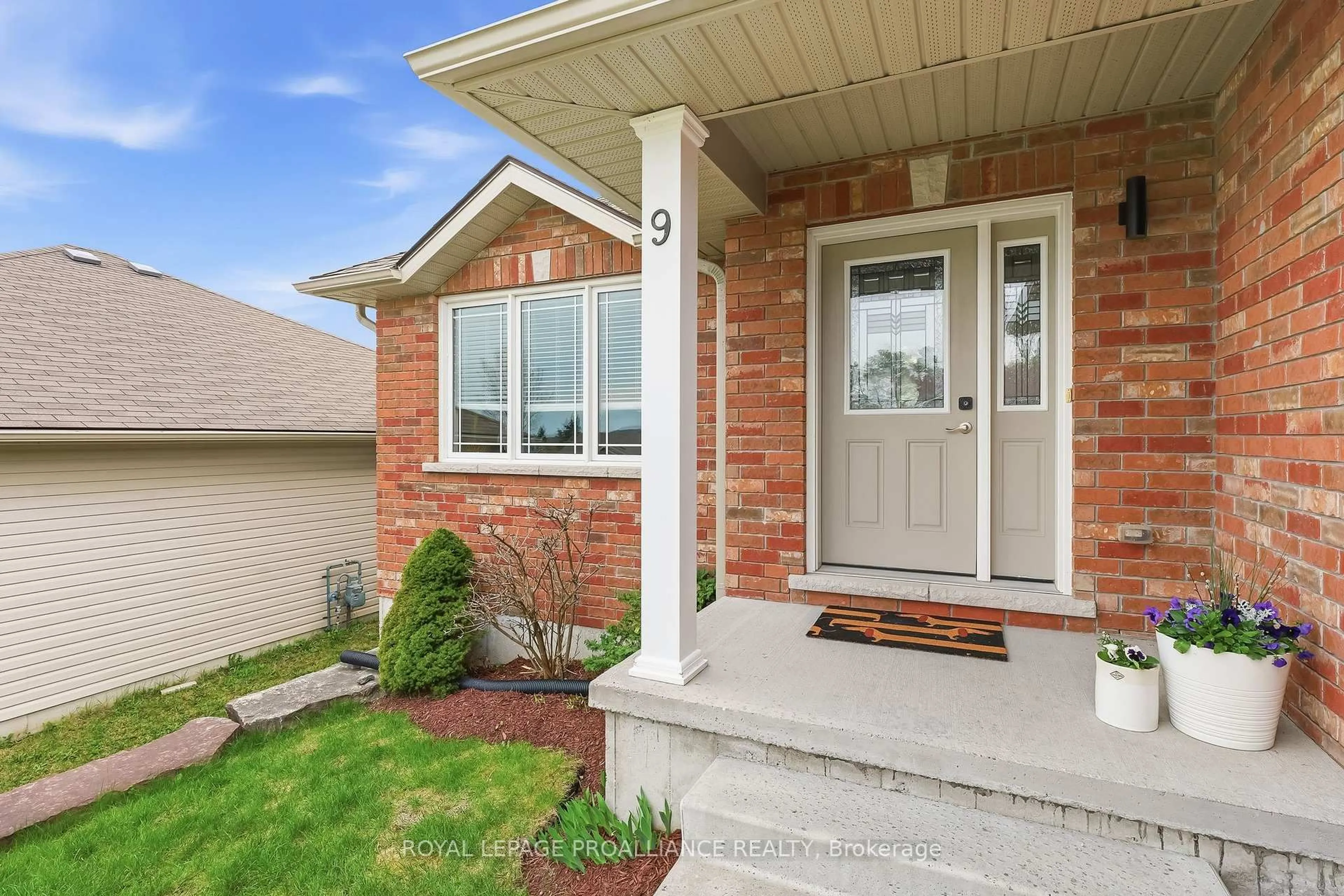 Home with brick exterior material, street for 9 Mitchell Dr, Hastings Ontario K0K 2C0