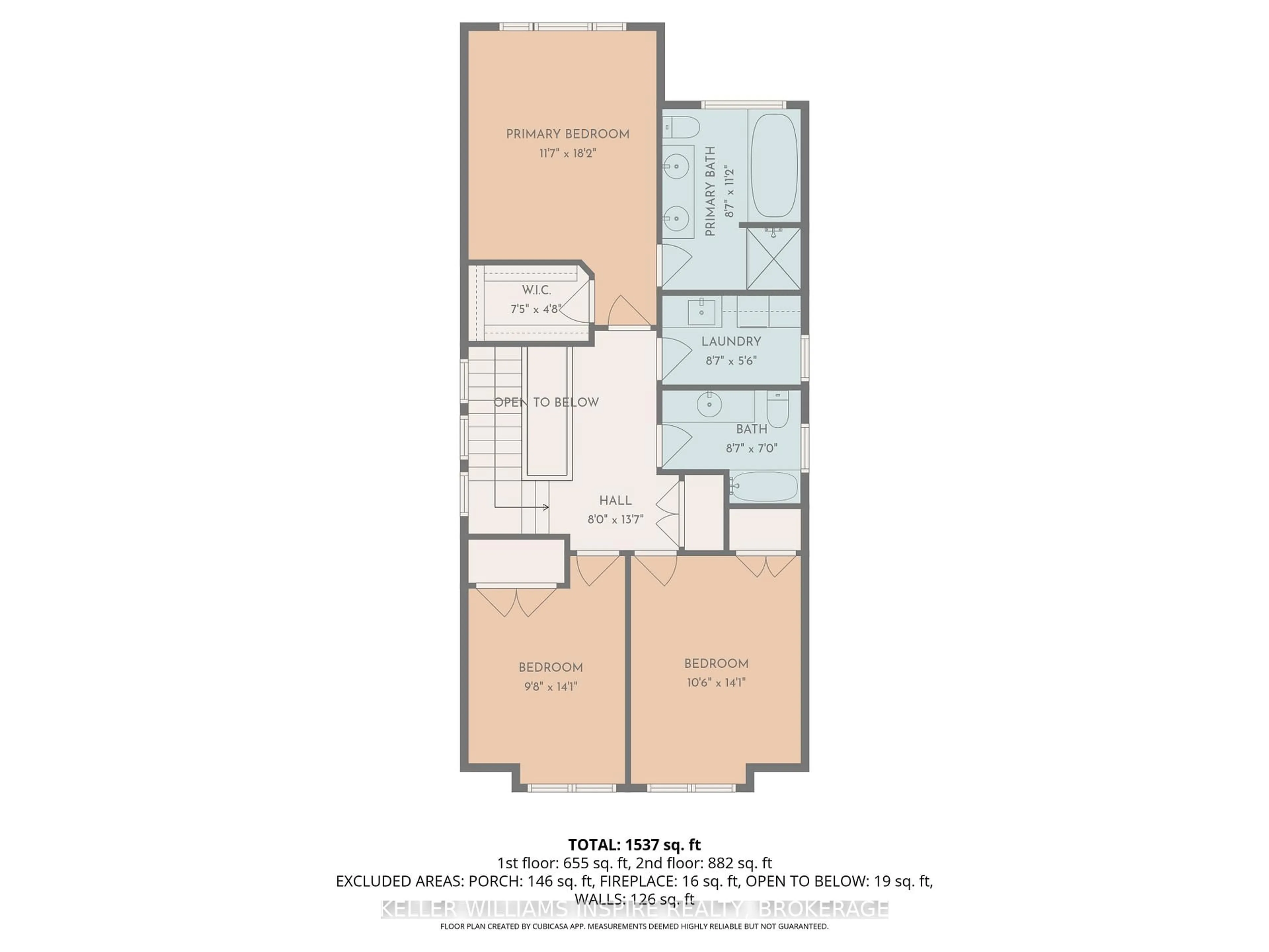 Floor plan for 548 Savannah Crt, Kingston Ontario K7P 0L3