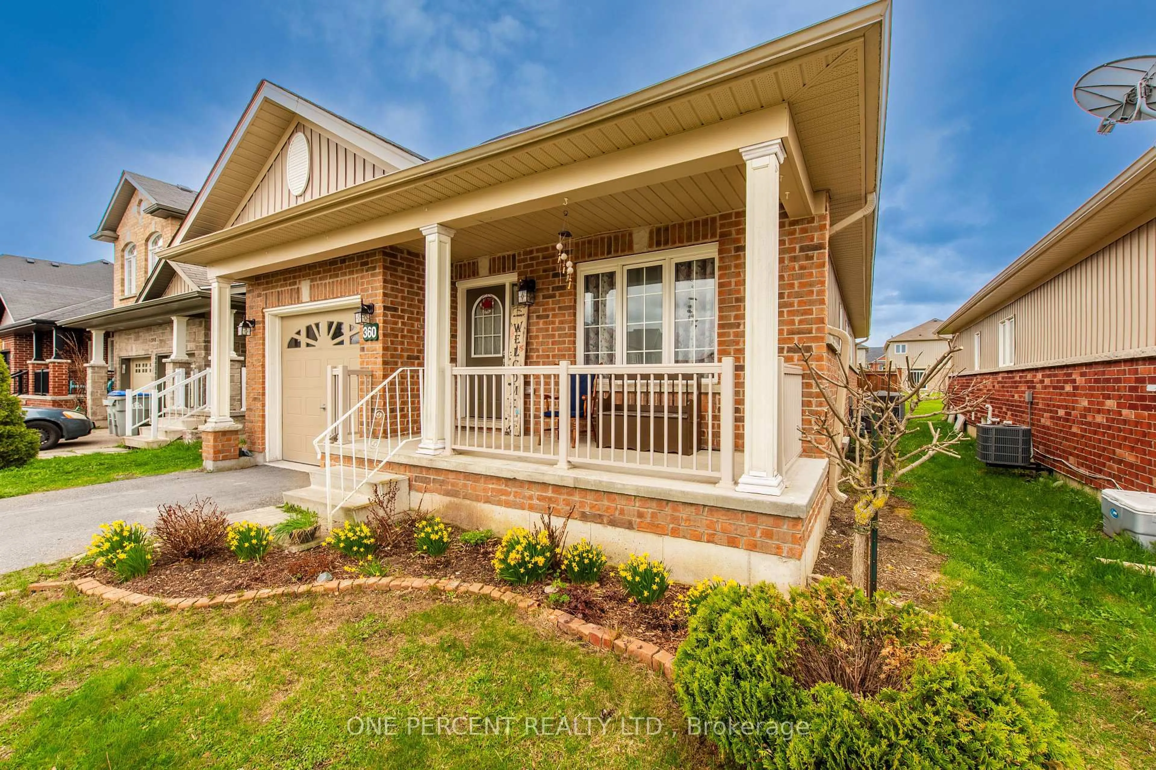 Home with brick exterior material, street for 360 Armstrong St, North Perth Ontario N4W 0E5