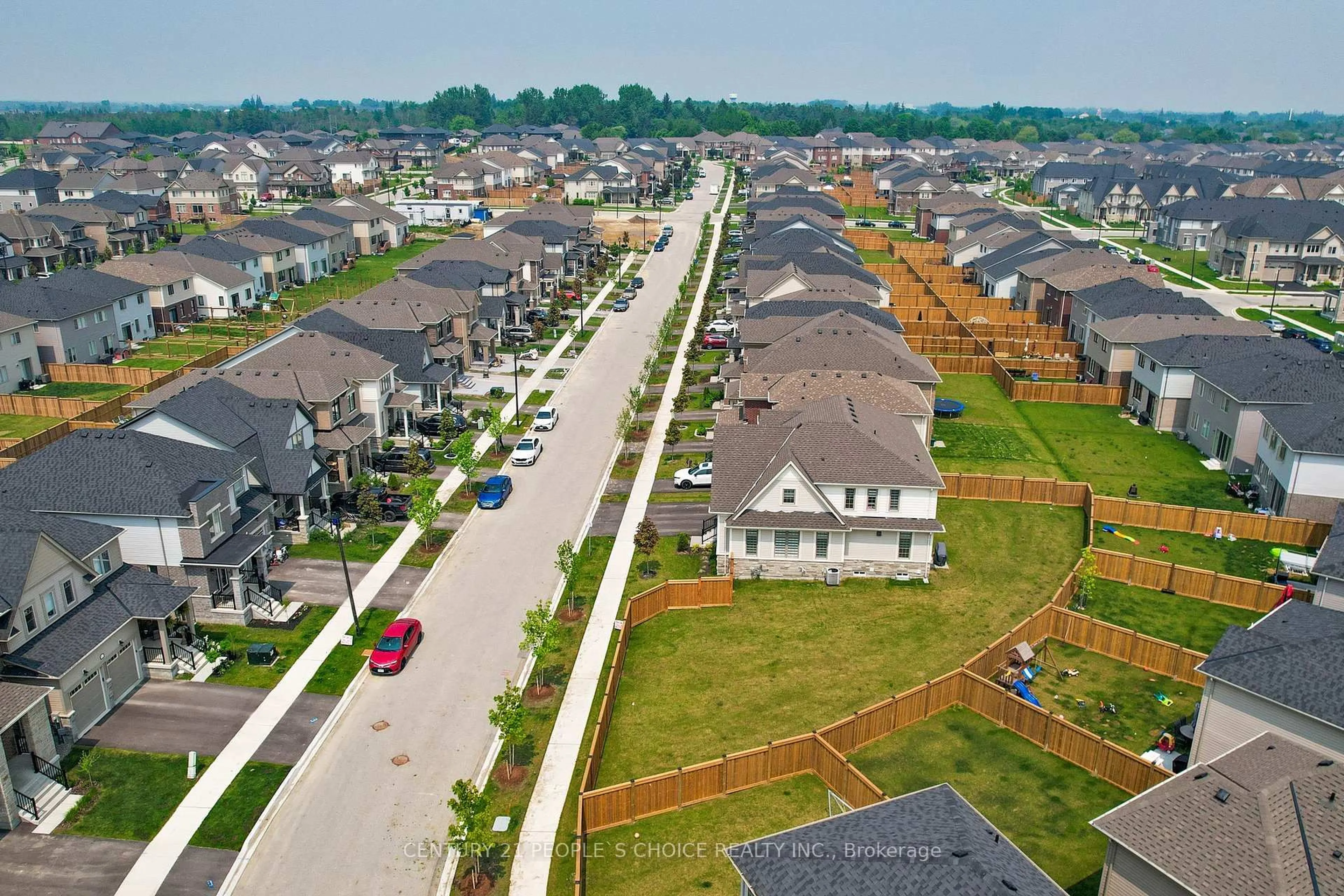 A pic from outside/outdoor area/front of a property/back of a property/a pic from drone, street for 78 Dass Dr, Centre Wellington Ontario N1M 0H9