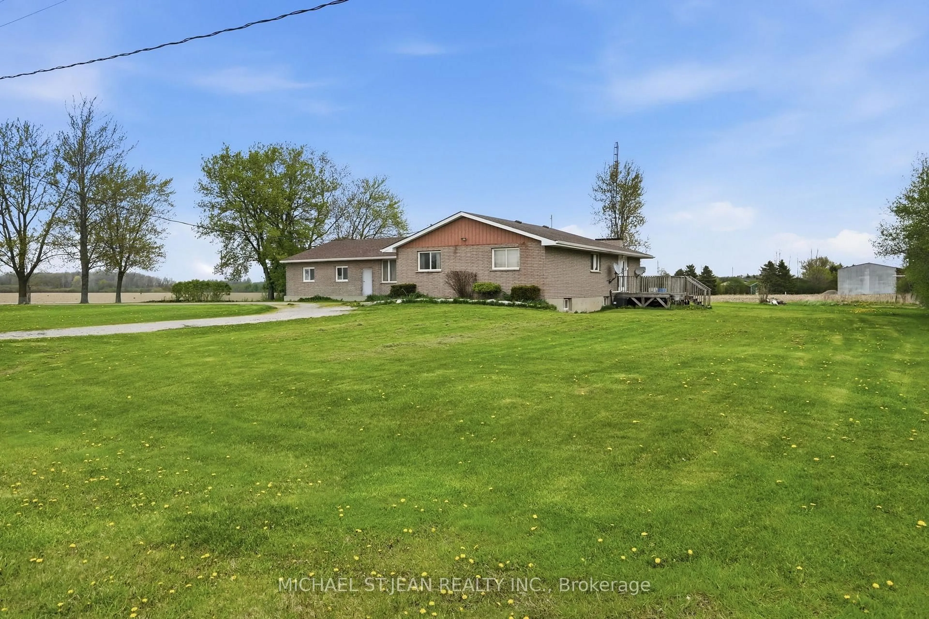 A pic from outside/outdoor area/front of a property/back of a property/a pic from drone, water/lake/river/ocean view for 2264 Regional Rd 55, Haldimand Ontario N0A 1H0