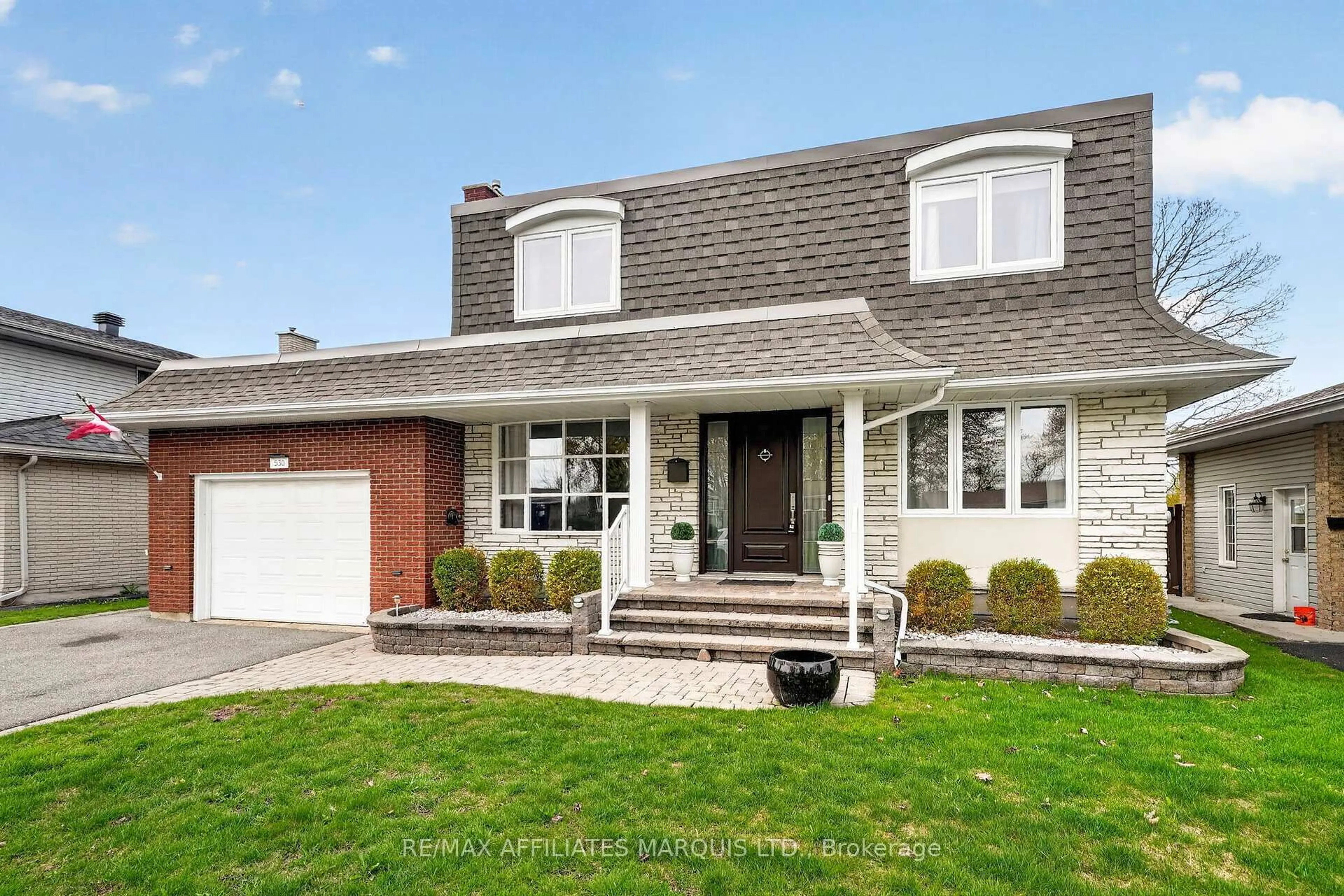Home with brick exterior material, street for 530 Lynwood Dr, Cornwall Ontario K6H 5X5