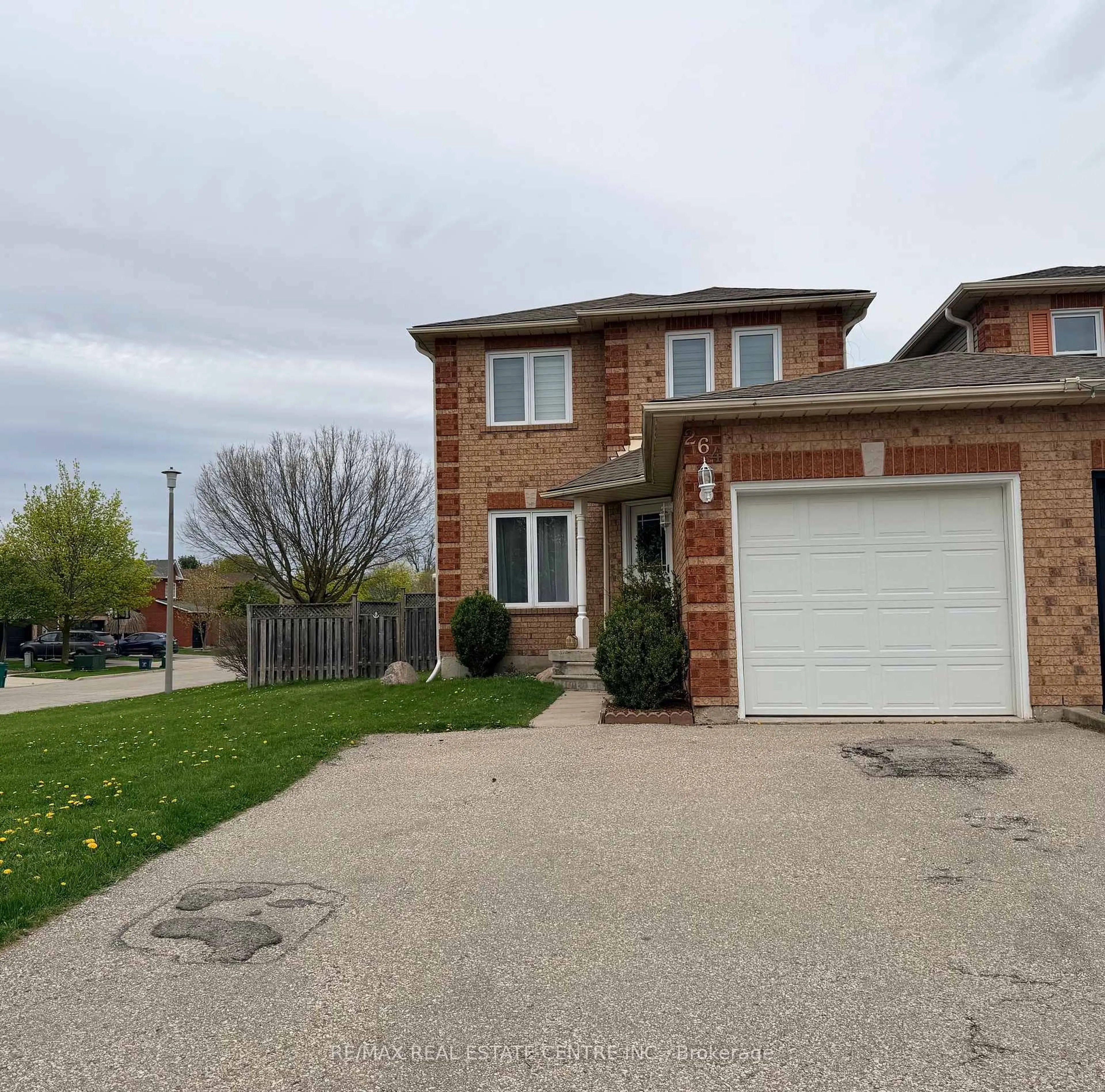 Home with brick exterior material, street for 264 Langlaw Dr, Cambridge Ontario N1P 1B7