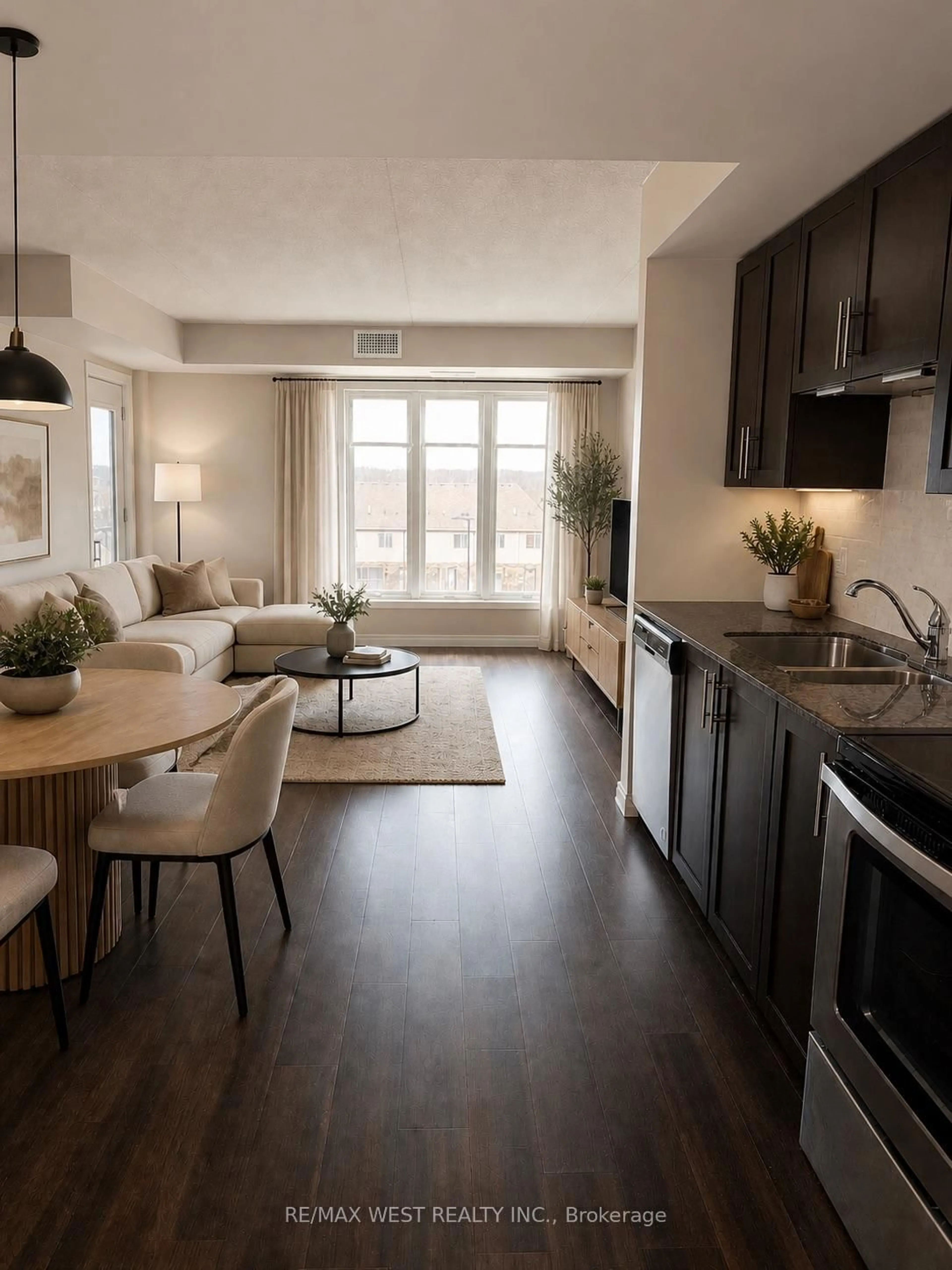 Open concept kitchen, unknown for 108 SUMMIT RIDGE Dr #207, Guelph Ontario N1E 0P8