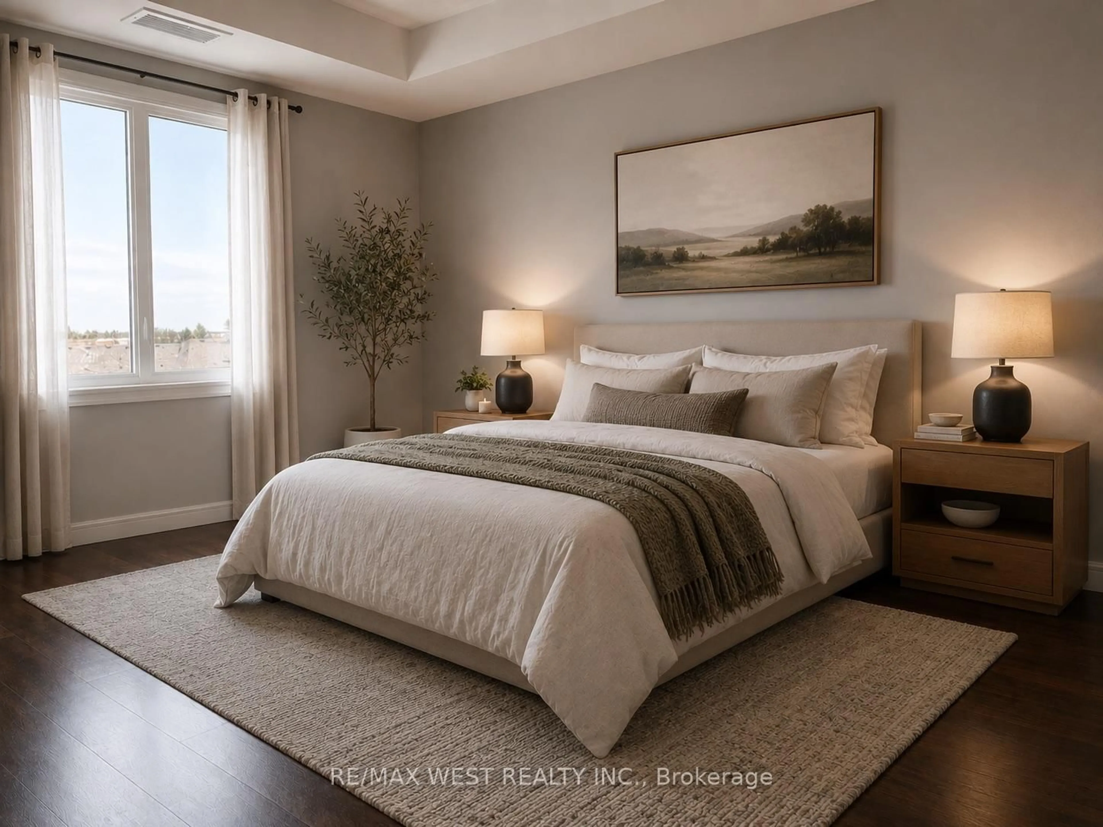 Bedroom with bed, unknown for 108 SUMMIT RIDGE Dr #207, Guelph Ontario N1E 0P8
