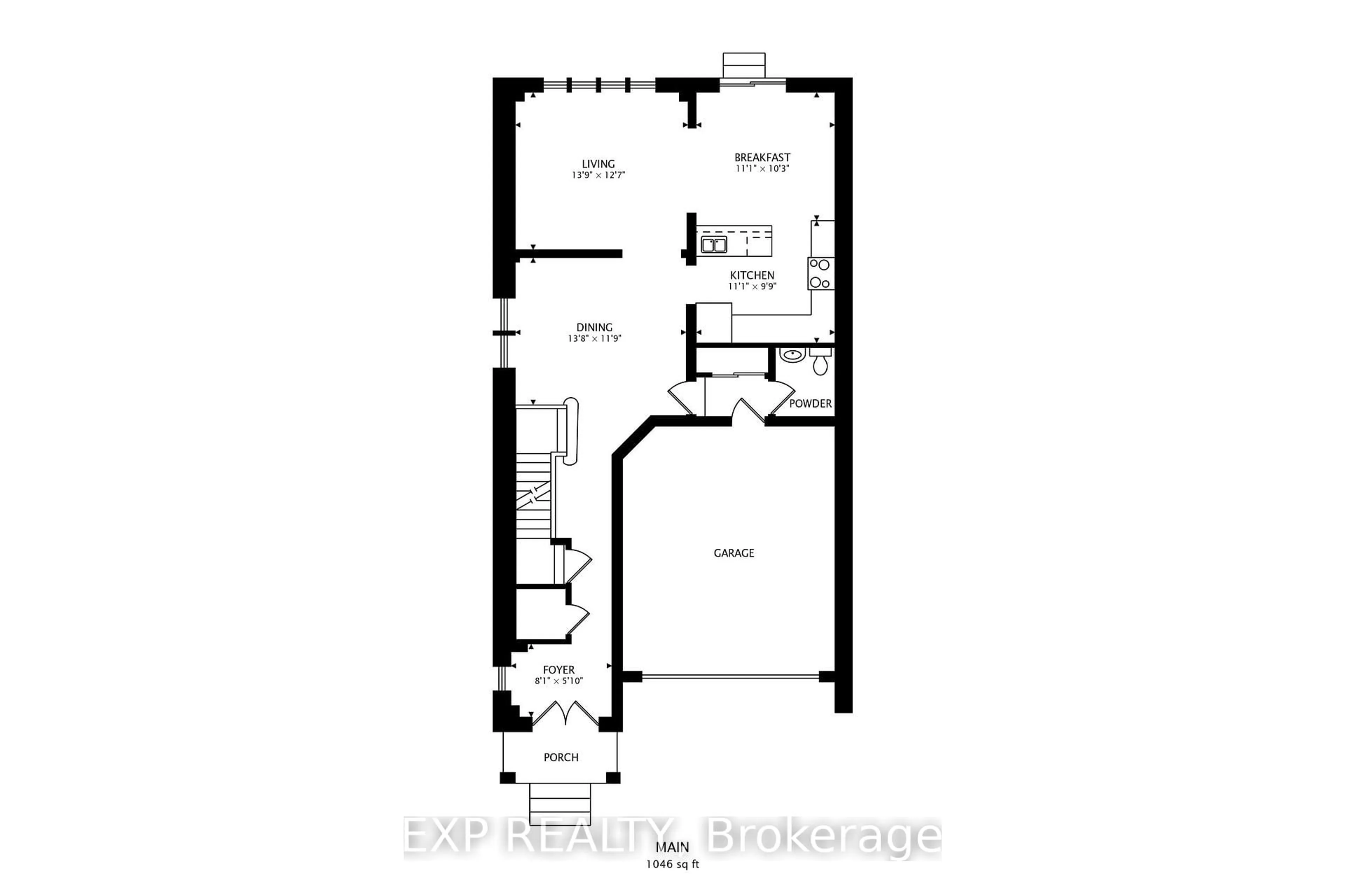 Floor plan for 60 Holder Dr, Brantford Ontario N3T 0W8