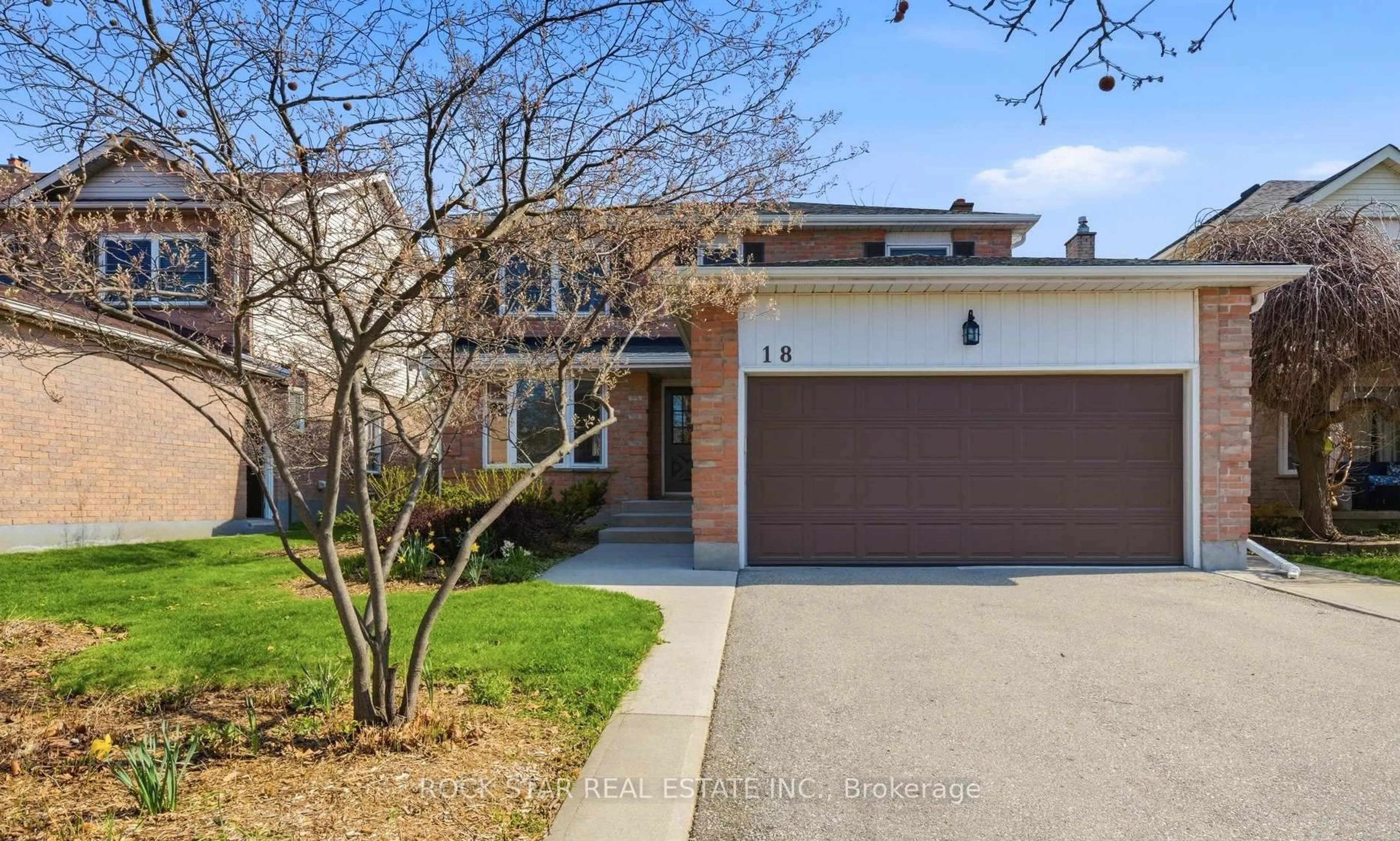 Home with brick exterior material, street for 18 Northforest Tr, Kitchener Ontario N2N 2Y7