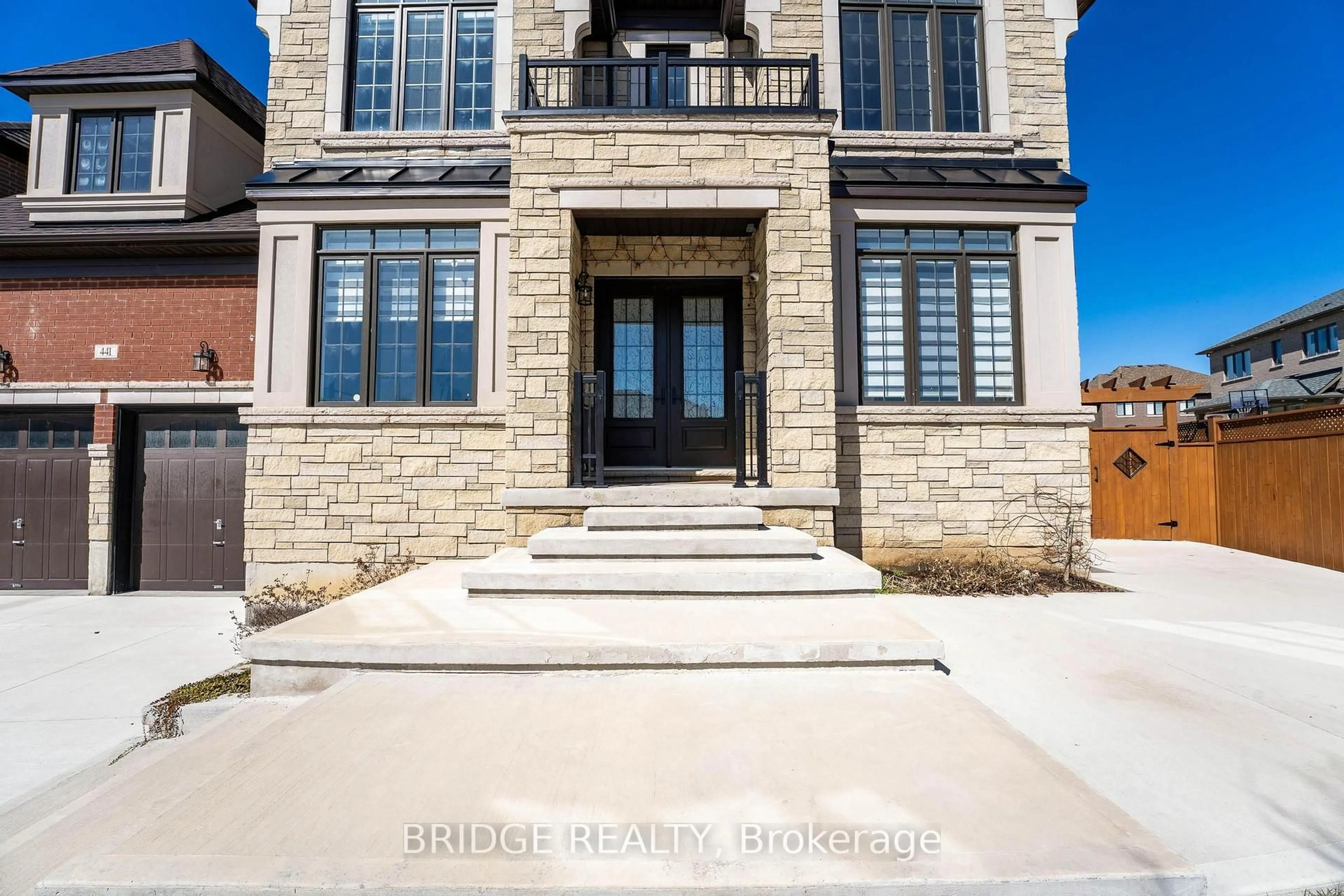 Home with brick exterior material, unknown for 441 Woodsworth Terr, Woodstock Ontario N4T 0M9