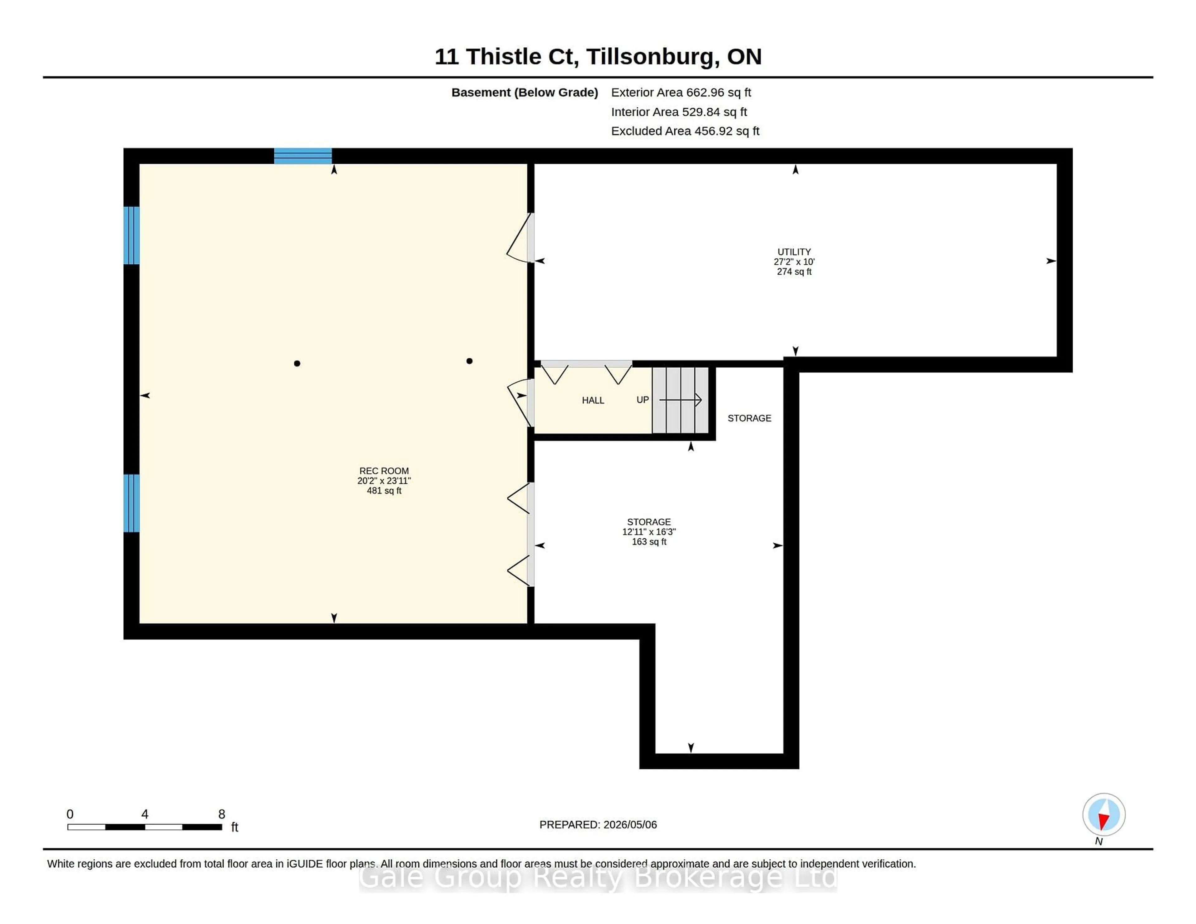Floor plan for 11 Thistle Crt, Tillsonburg Ontario N4G 2S8
