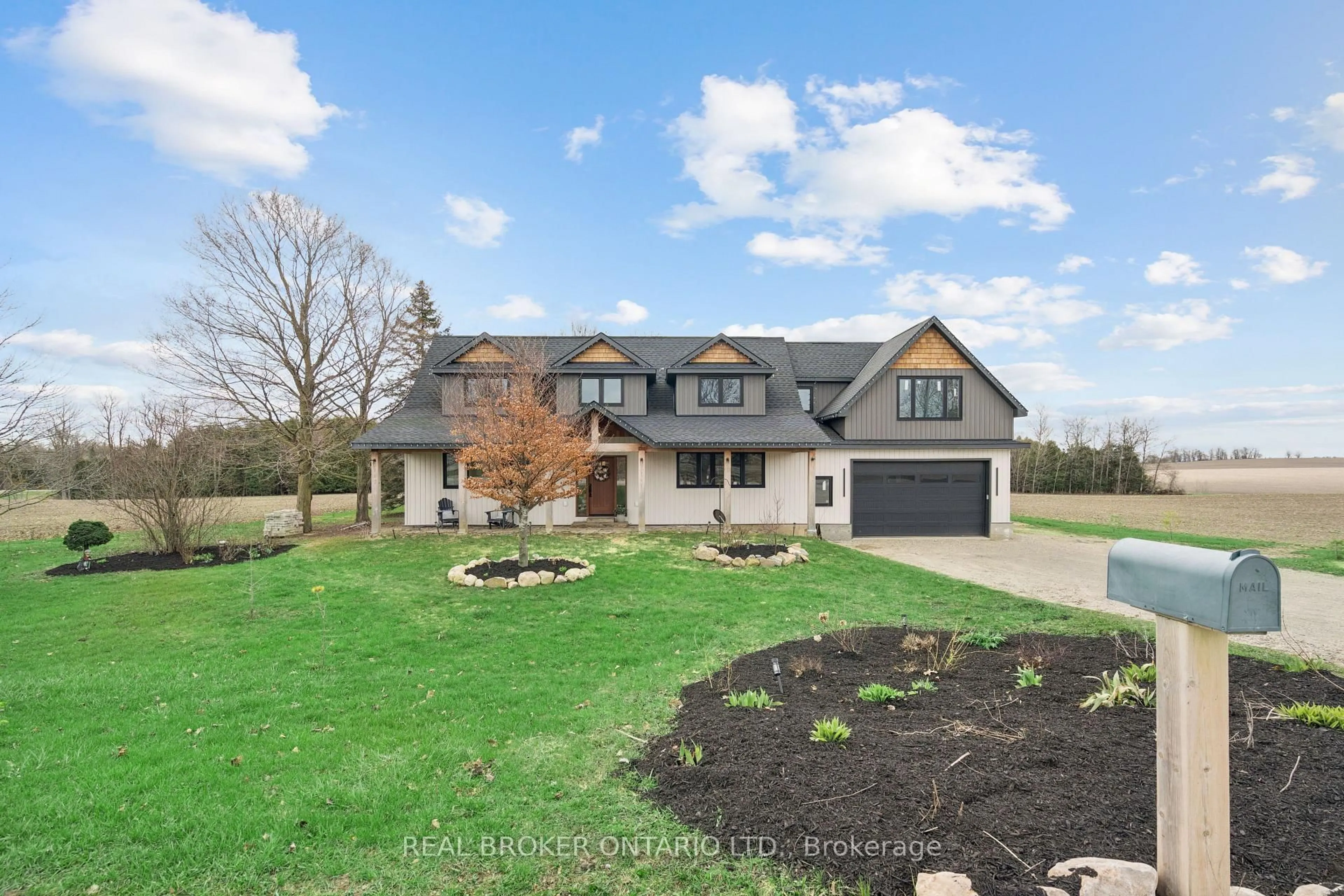 A pic from outside/outdoor area/front of a property/back of a property/a pic from drone, unknown for 8687 Wellington Rd 22, Guelph/Eramosa Ontario N0B 2K0