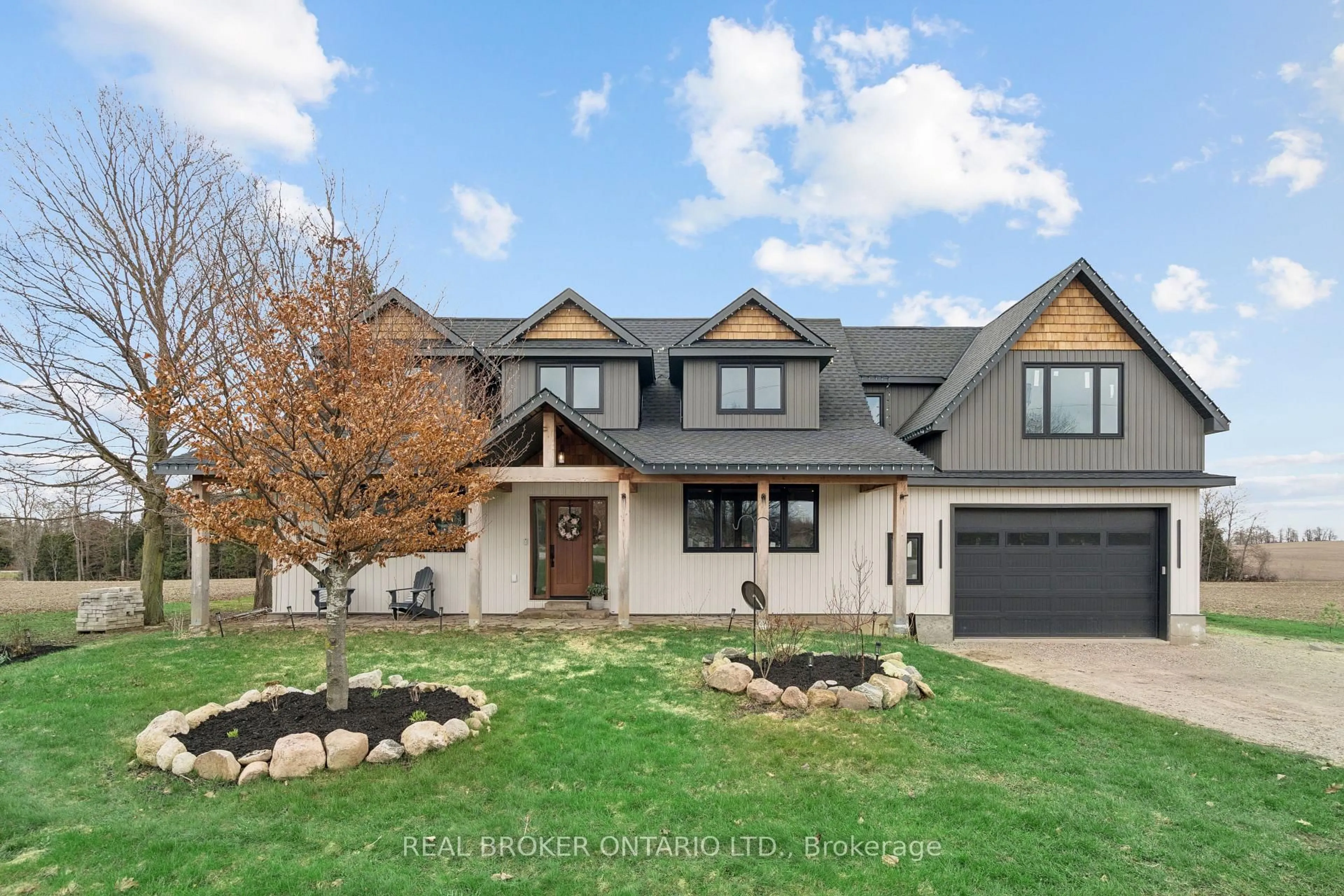 Home with brick exterior material, street for 8687 Wellington Rd 22, Guelph/Eramosa Ontario N0B 2K0