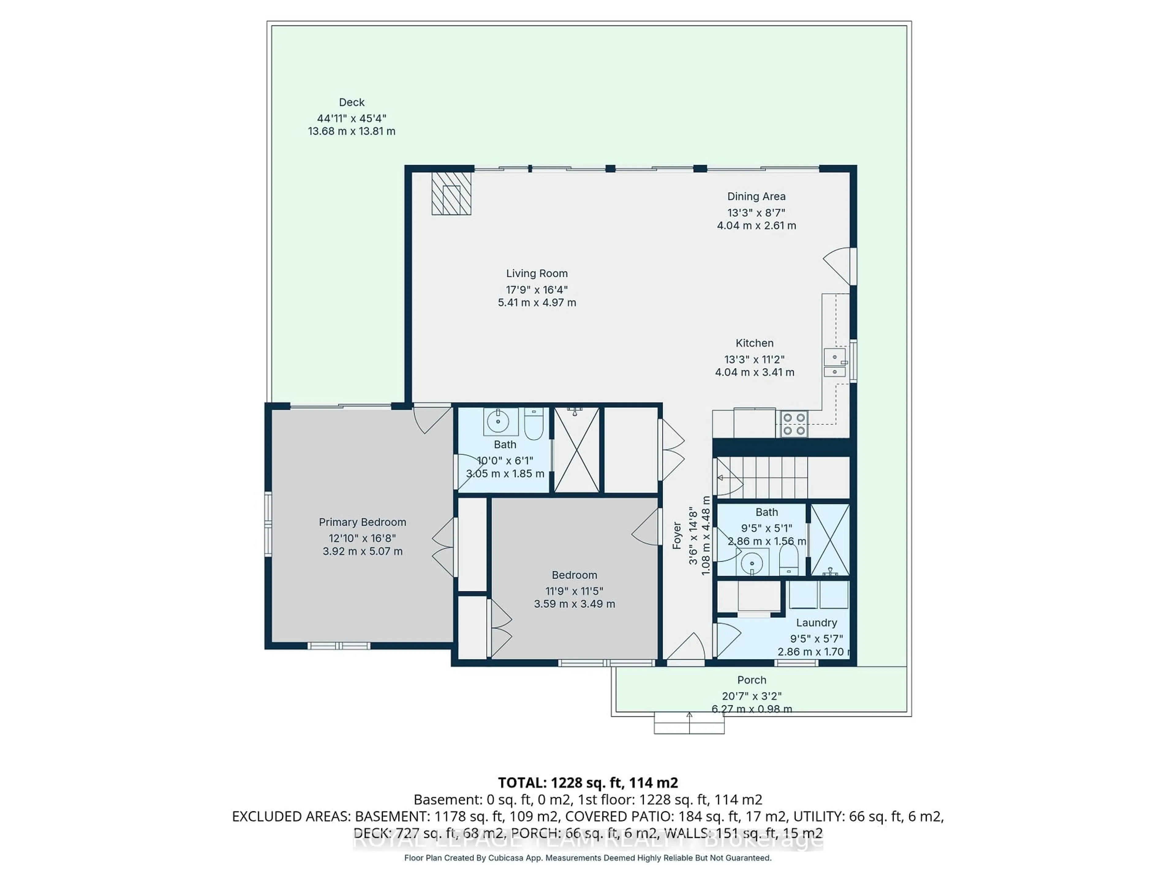 Floor plan for 1139 B North Shore Estates Lane, Ompah Ontario K0H 2J0