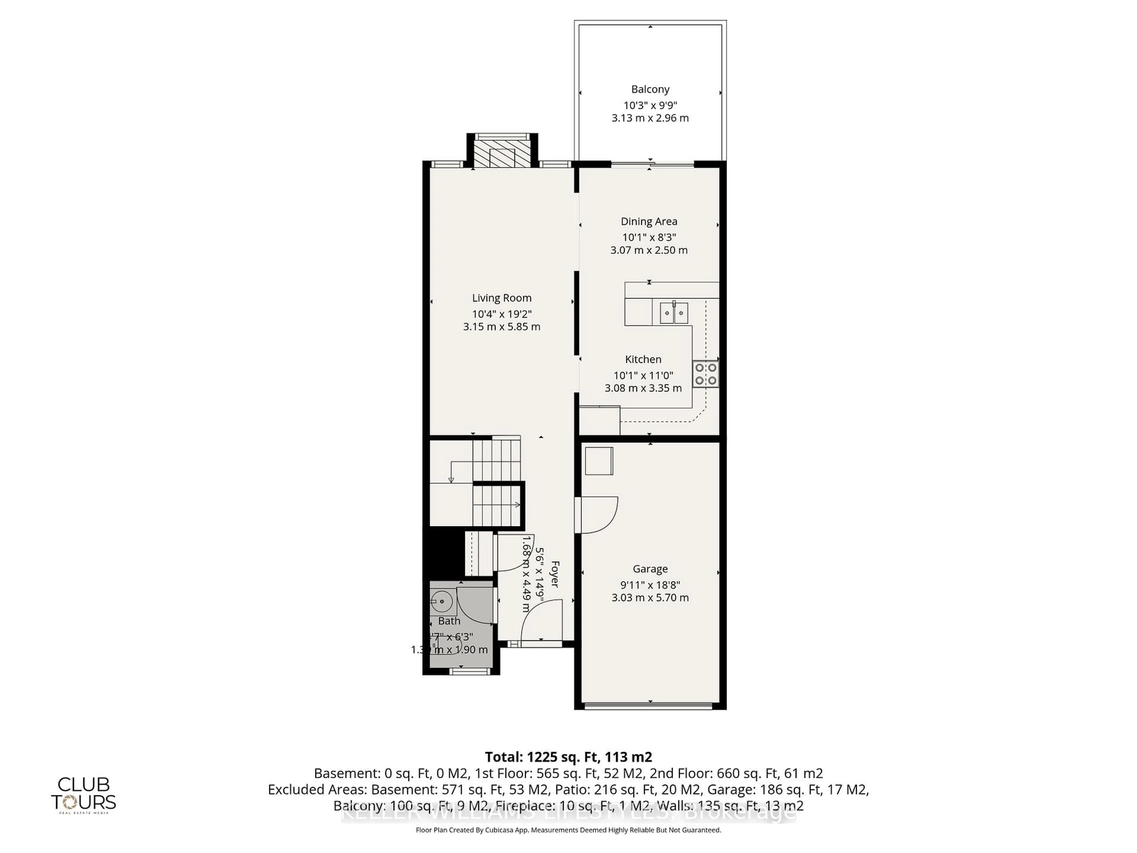Floor plan for 519 Riverside Dr #24, London North Ontario N6H 5J3