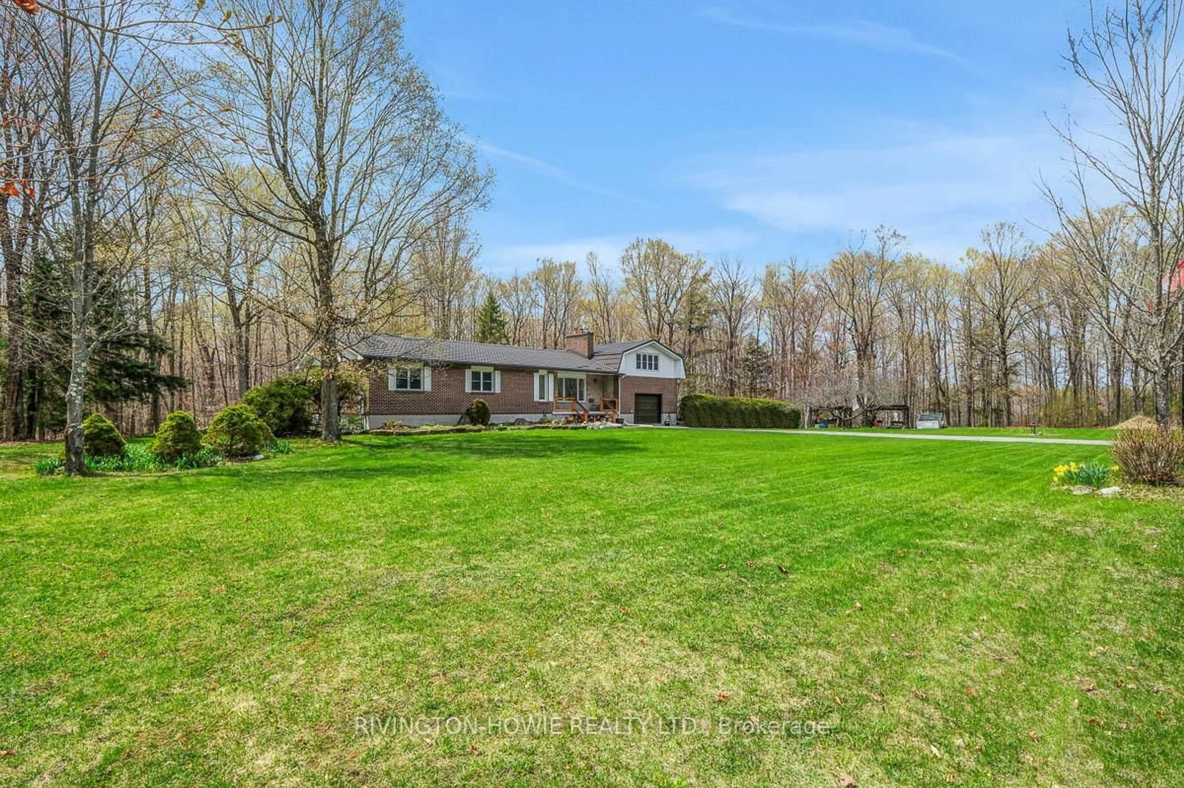 A pic from outside/outdoor area/front of a property/back of a property/a pic from drone, water/lake/river/ocean view for 813 Ramsay 7a Concession, Carleton Place Ontario K7C 3P1