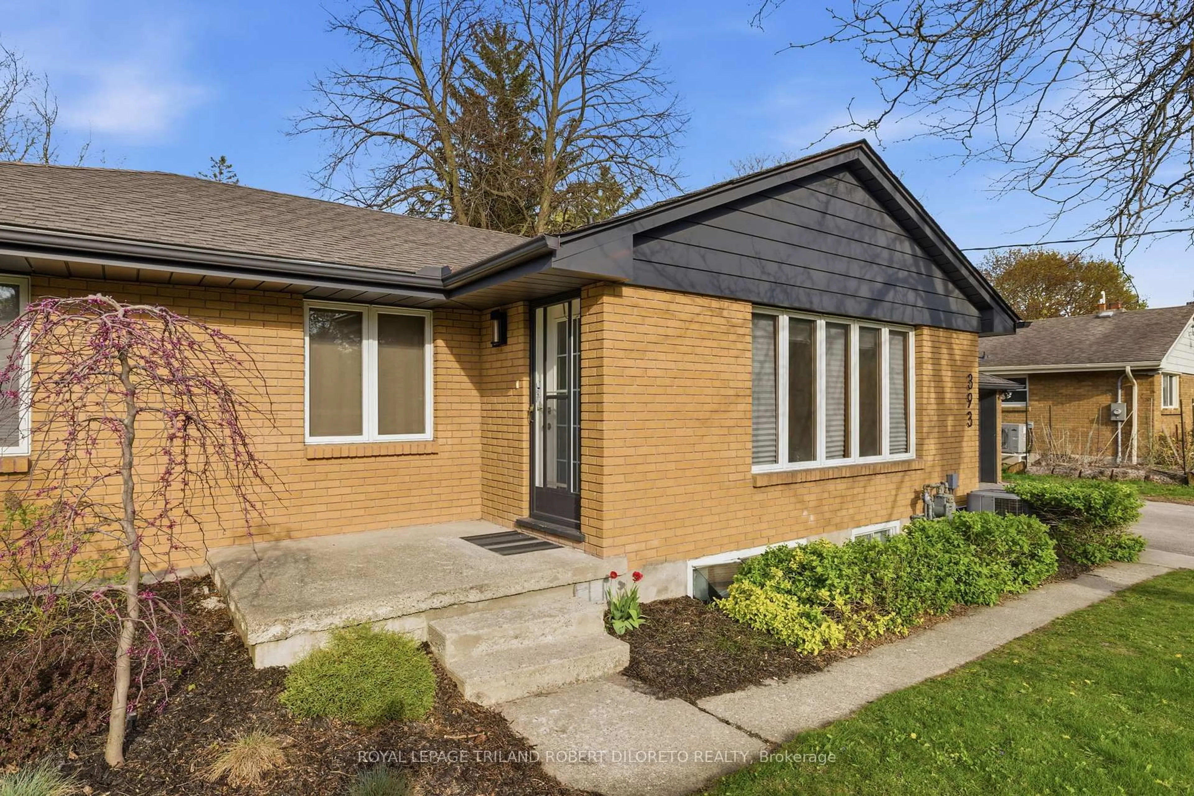 Home with brick exterior material, street for 393 Fox Ave, London North Ontario N6G 1H7