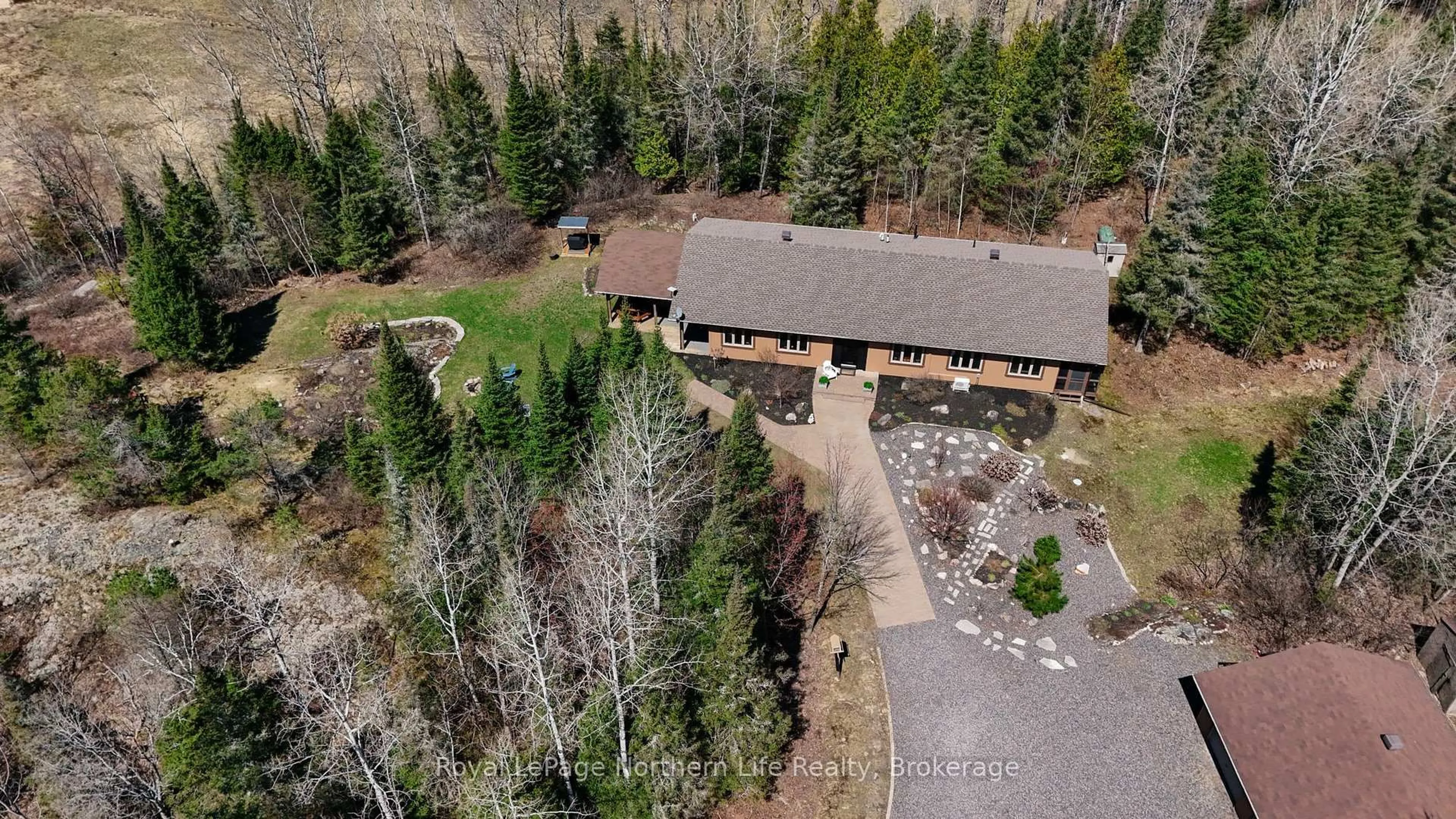 A pic from outside/outdoor area/front of a property/back of a property/a pic from drone, unknown for 2642 A Highway 17, East Ferris Ontario P0H 1K0
