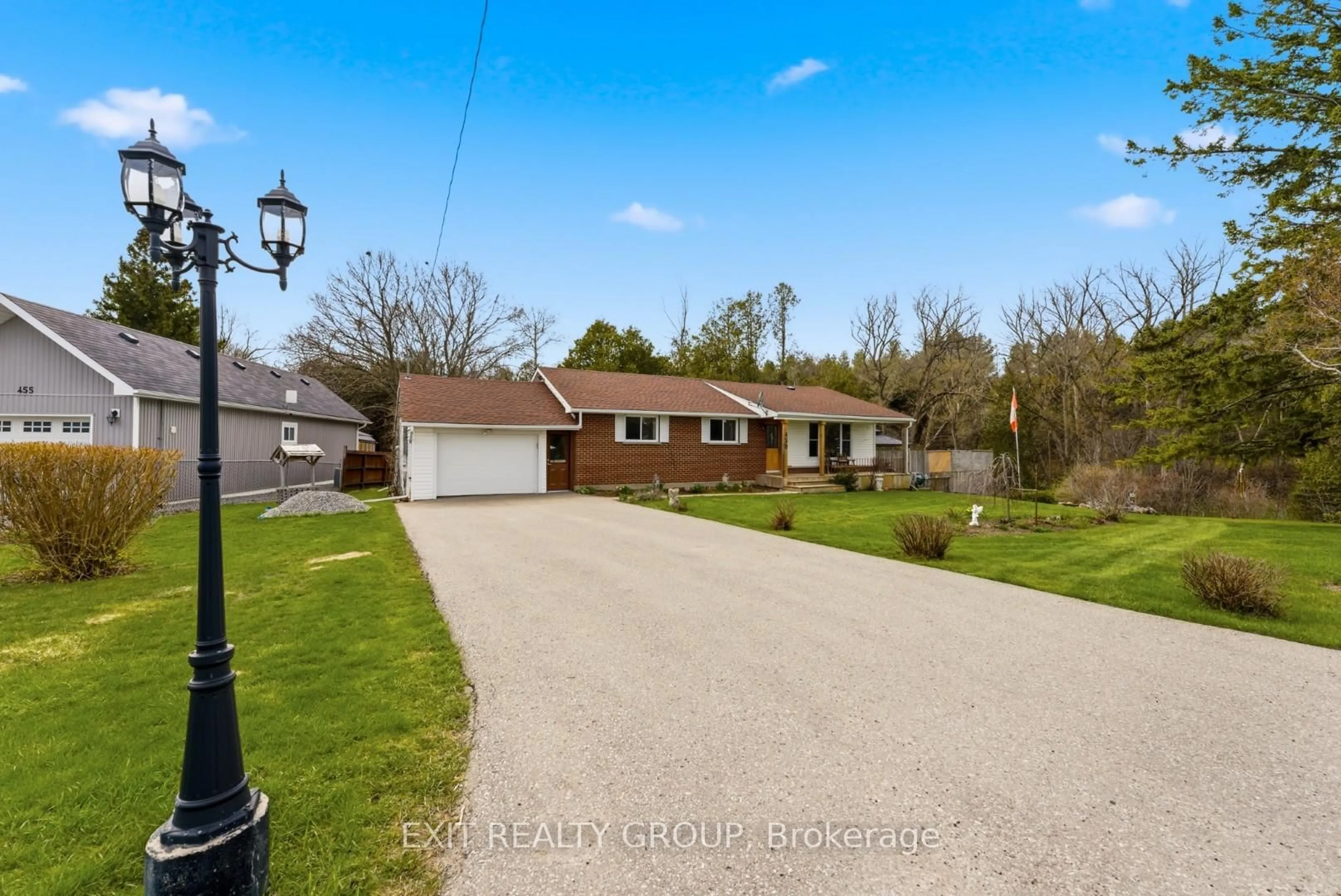 A pic from outside/outdoor area/front of a property/back of a property/a pic from drone, street for 459 Brook Rd, Cobourg Ontario K9A 4J8