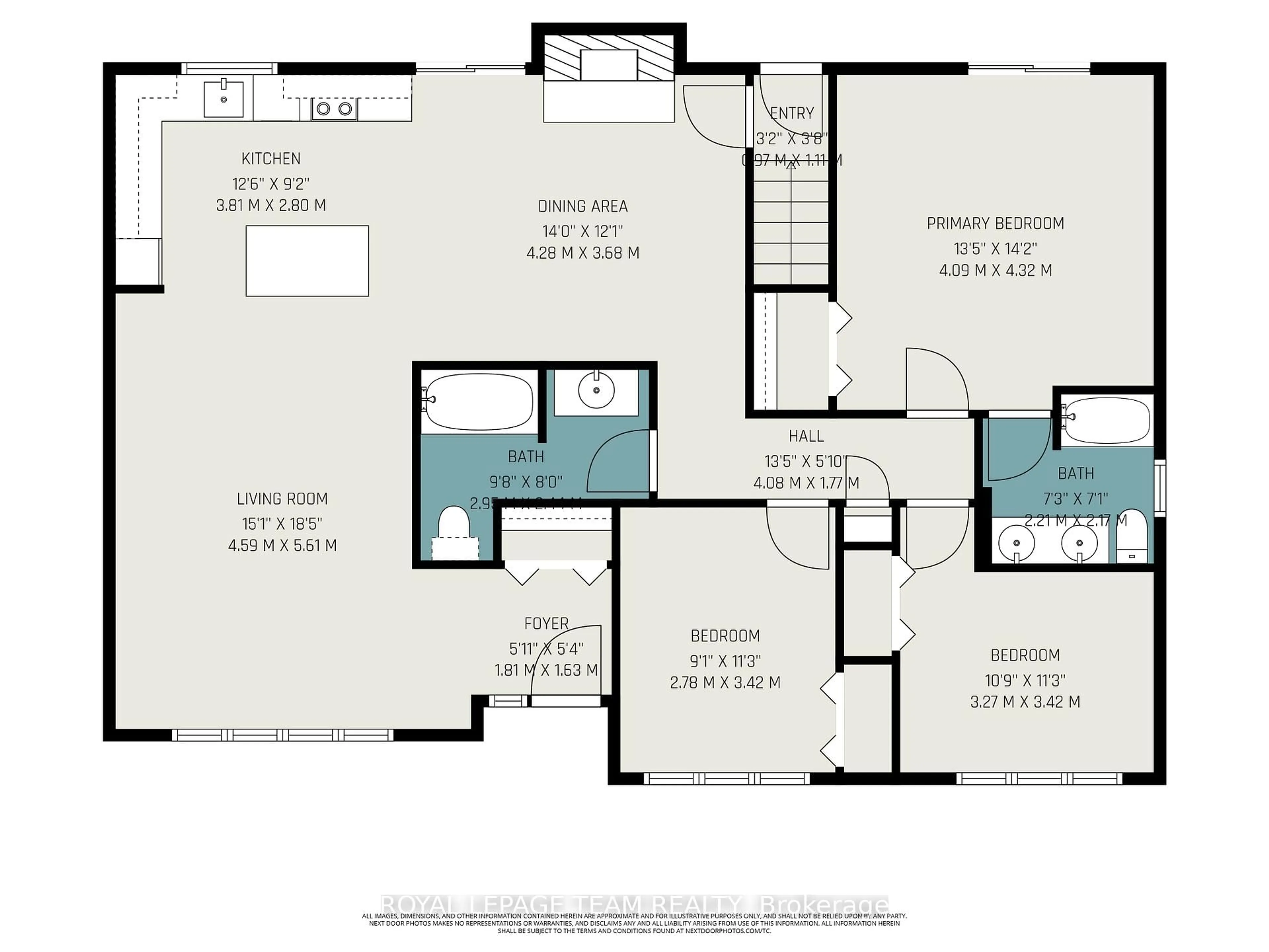 Floor plan for 10 Westdale Ave, Ottawa Ontario K2H 5J3