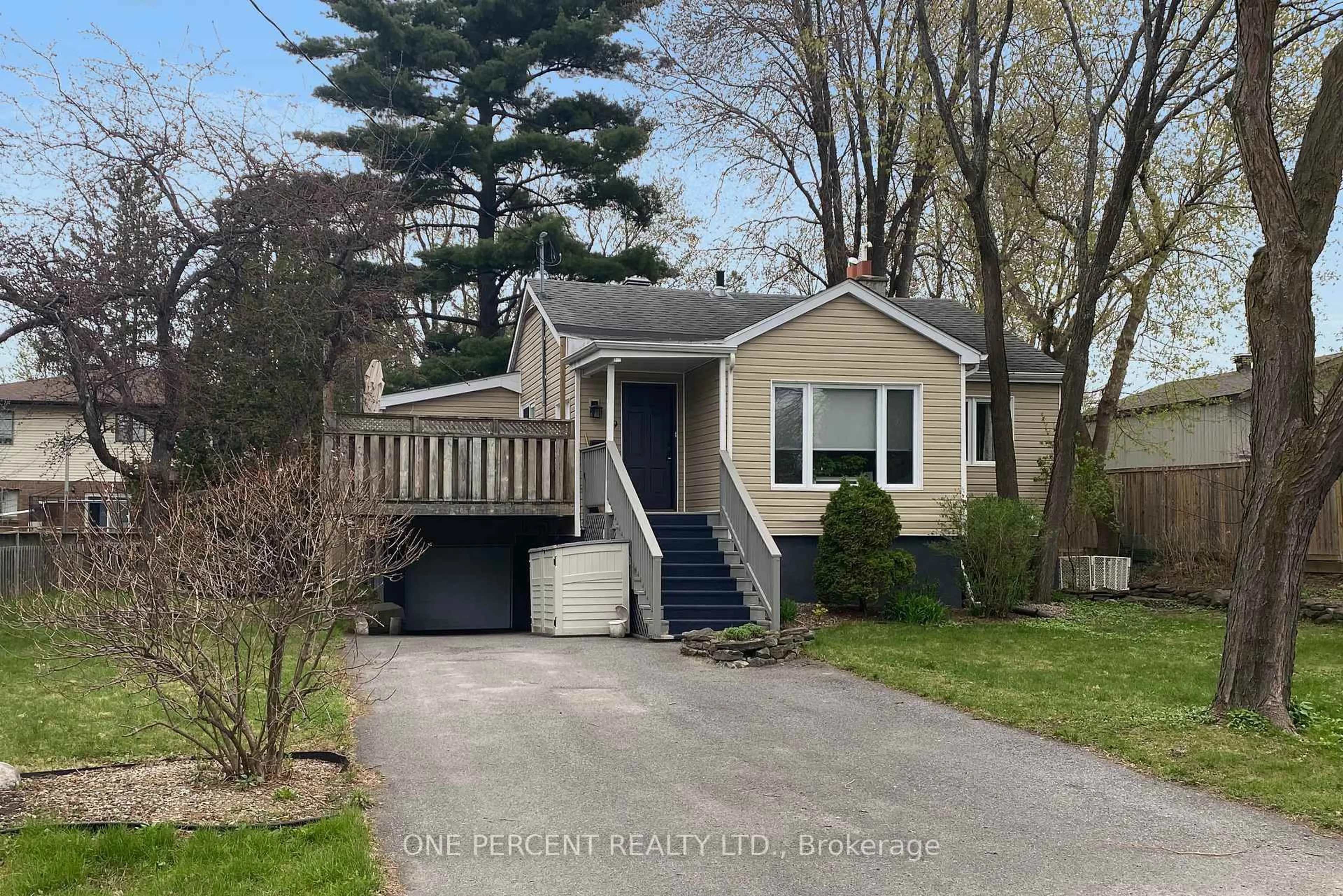 Home with vinyl exterior material, street for 69 Burland St, Ottawa Ontario K2B 6J9