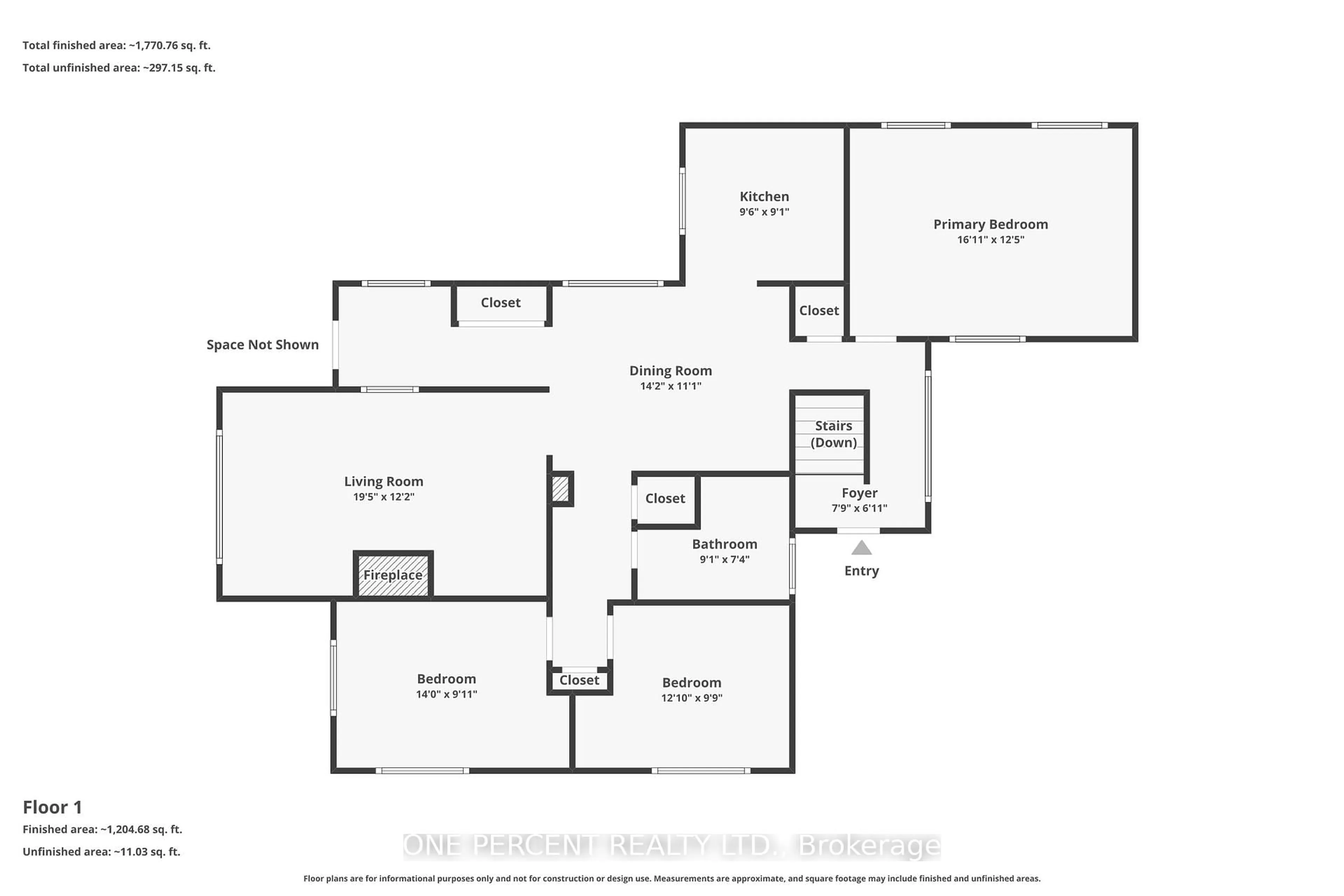 Floor plan for 69 Burland St, Ottawa Ontario K2B 6J9