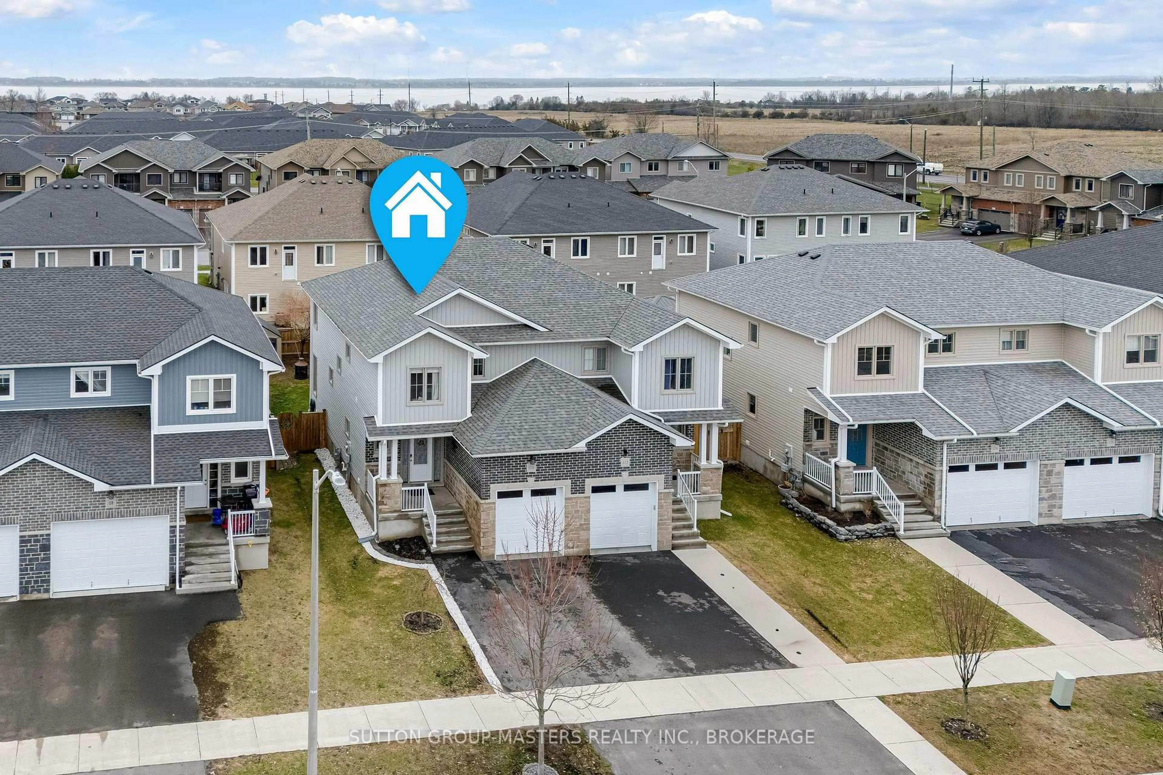 A pic from outside/outdoor area/front of a property/back of a property/a pic from drone, unknown for 120 Hazlett St, Loyalist Ontario K7N 0C1