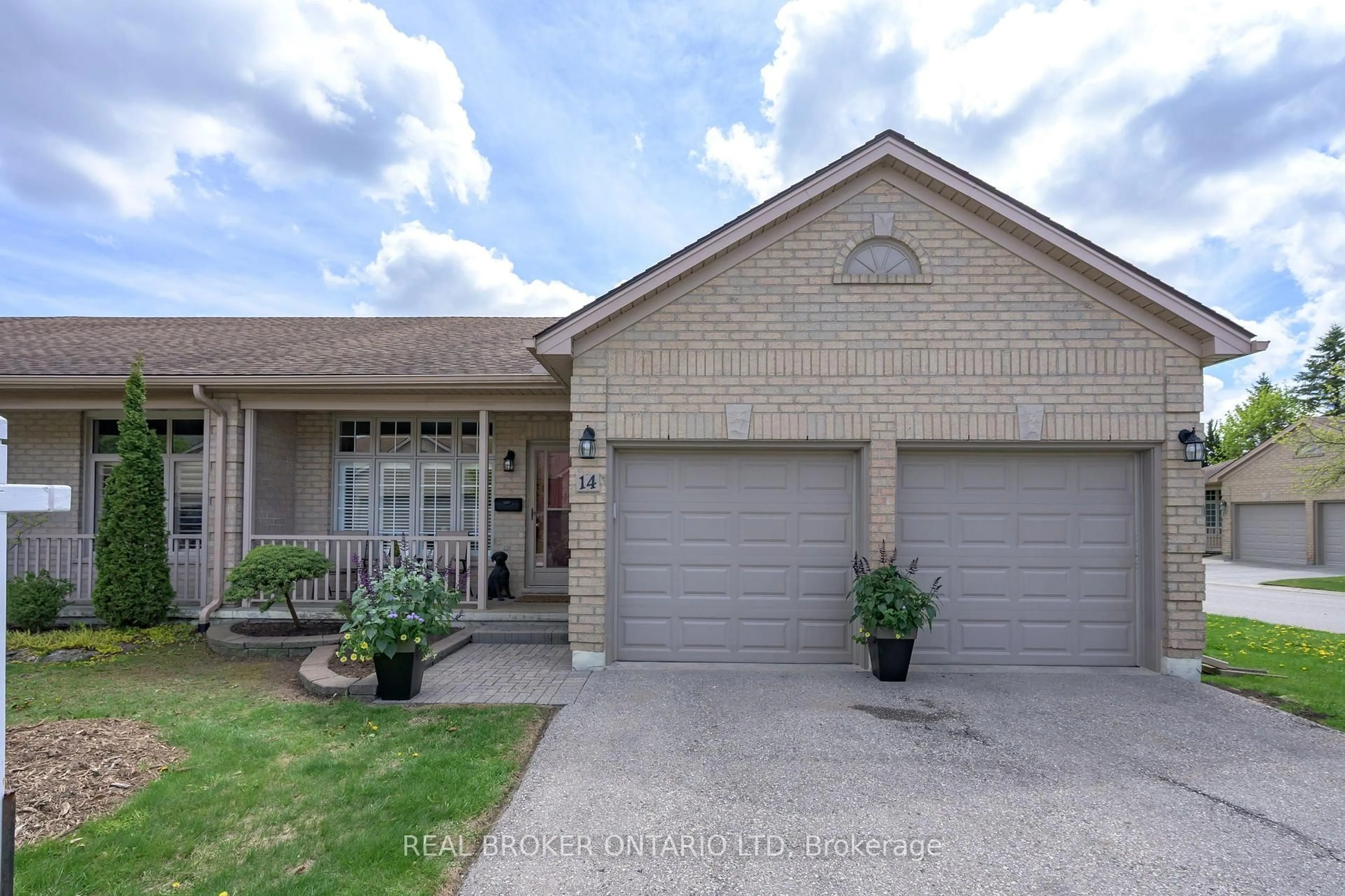 Home with brick exterior material, street for 9 Cadeau Terr #14, London South Ontario N6K 4T5