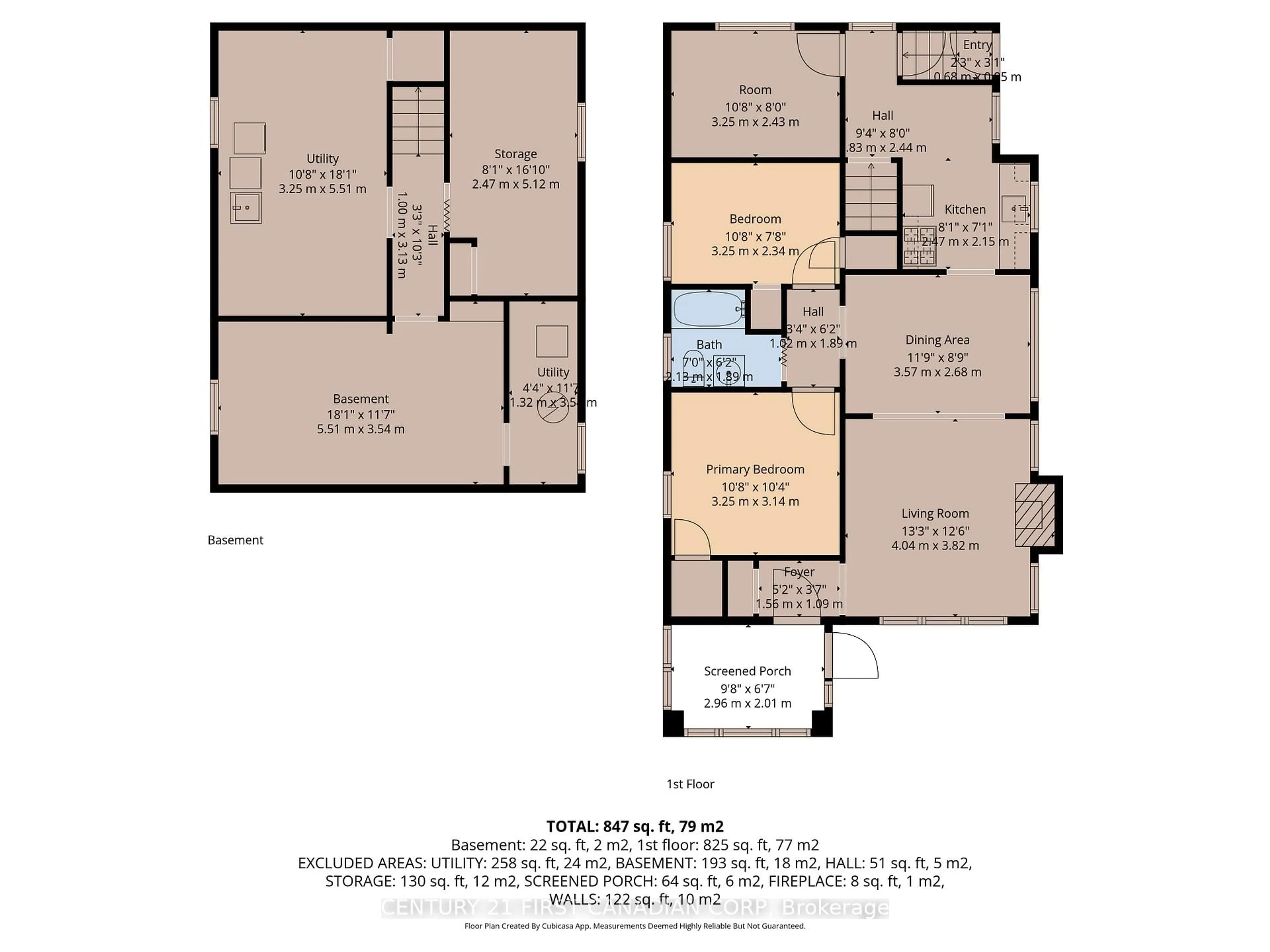 Floor plan for 57 Doulton St, London East Ontario N5W 2P8