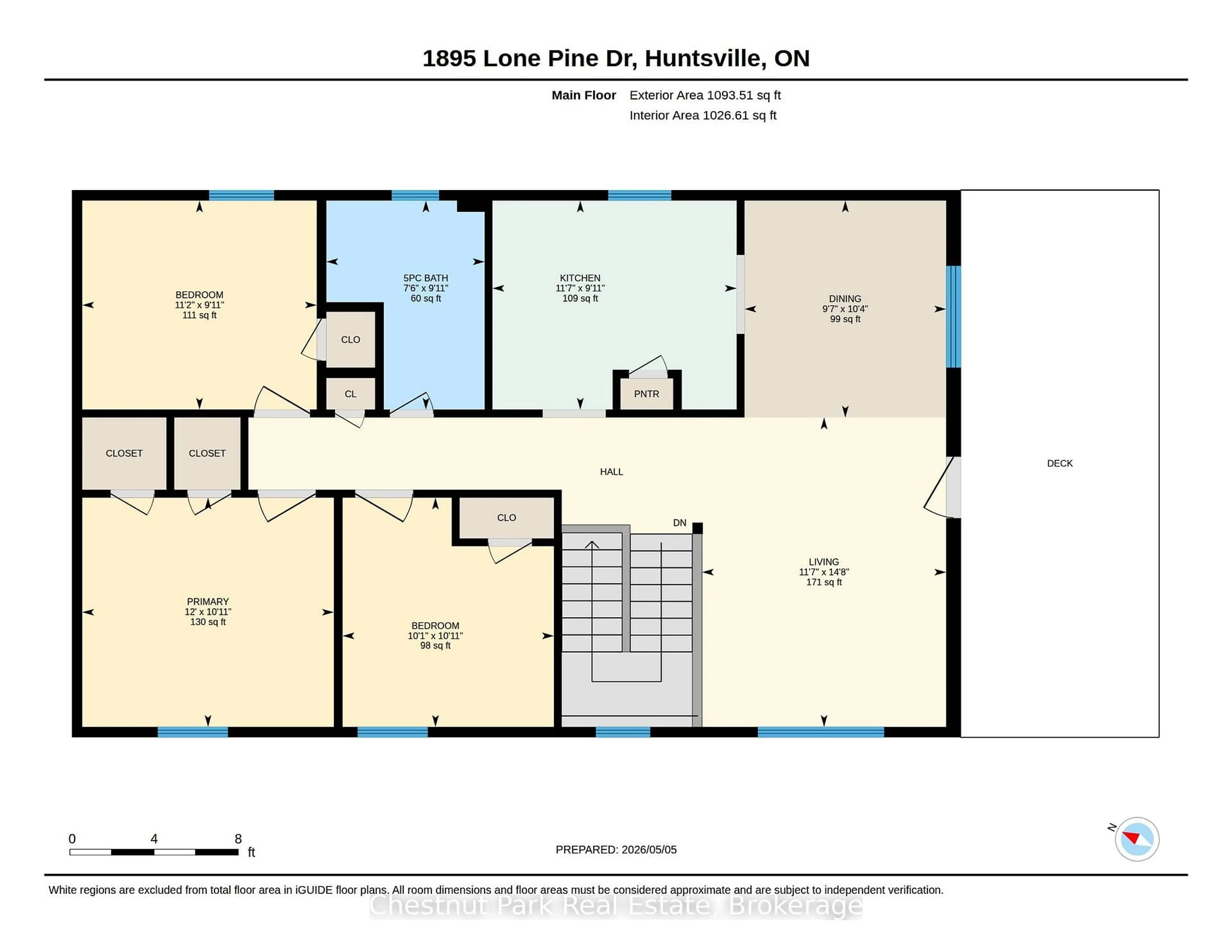 Floor plan for 1895 Lone Pine Dr, Huntsville Ontario P0B 1L0