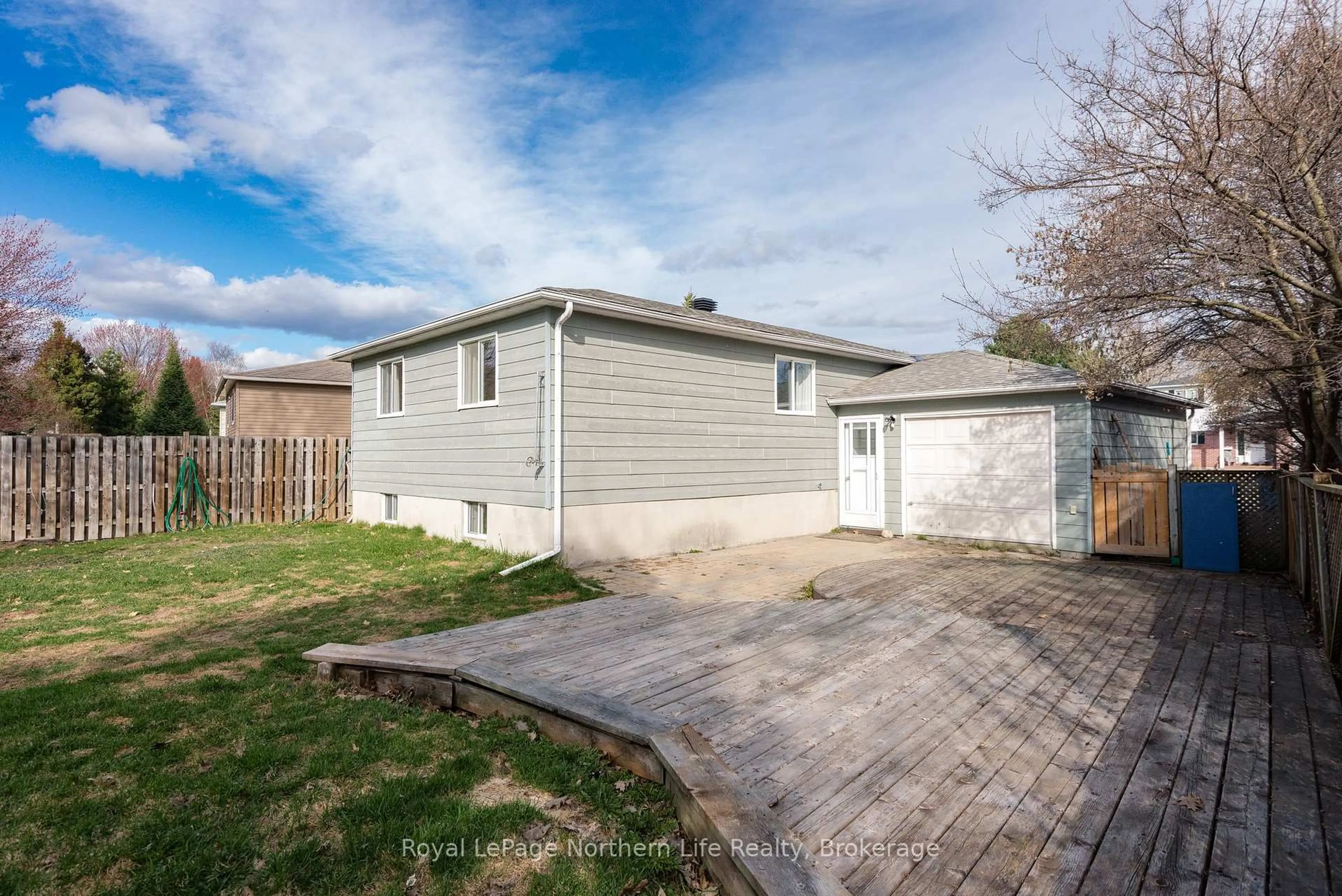 A pic from outside/outdoor area/front of a property/back of a property/a pic from drone, street for 57 Nancy Dr, North Bay Ontario P1B 9M1