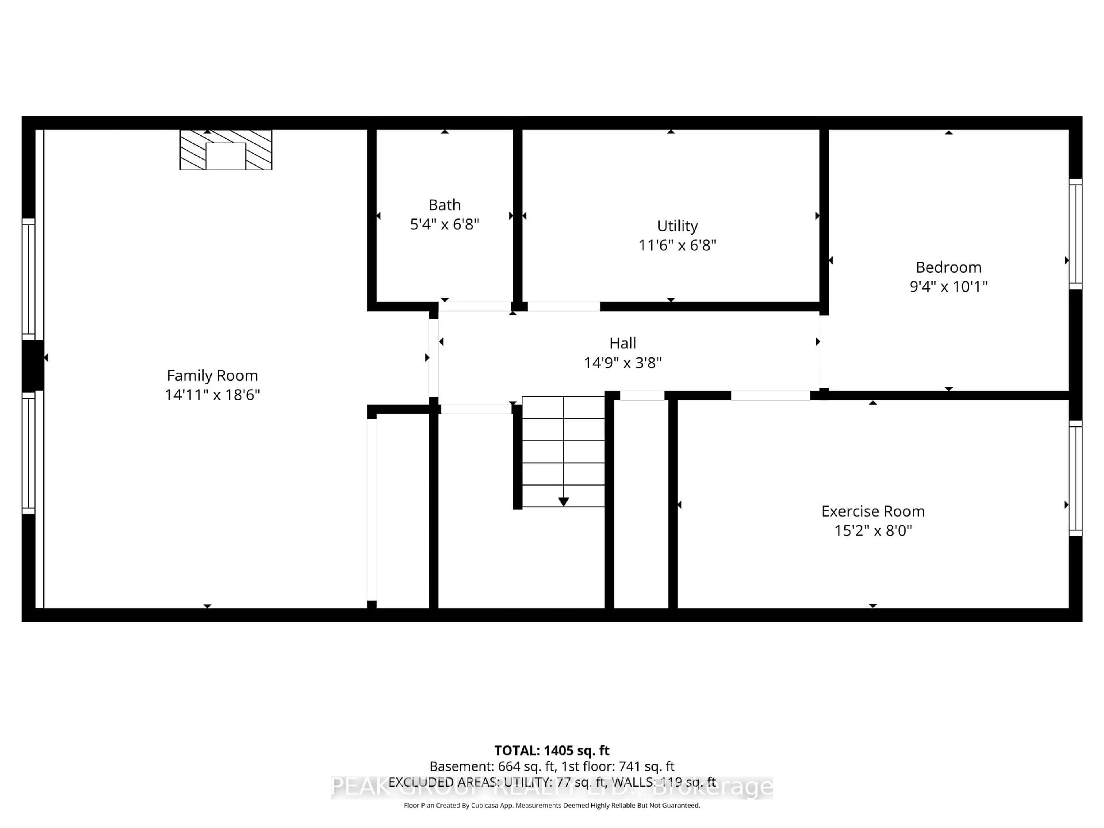Floor plan for 26 Tara Cres, Thorold Ontario L2V 4M1