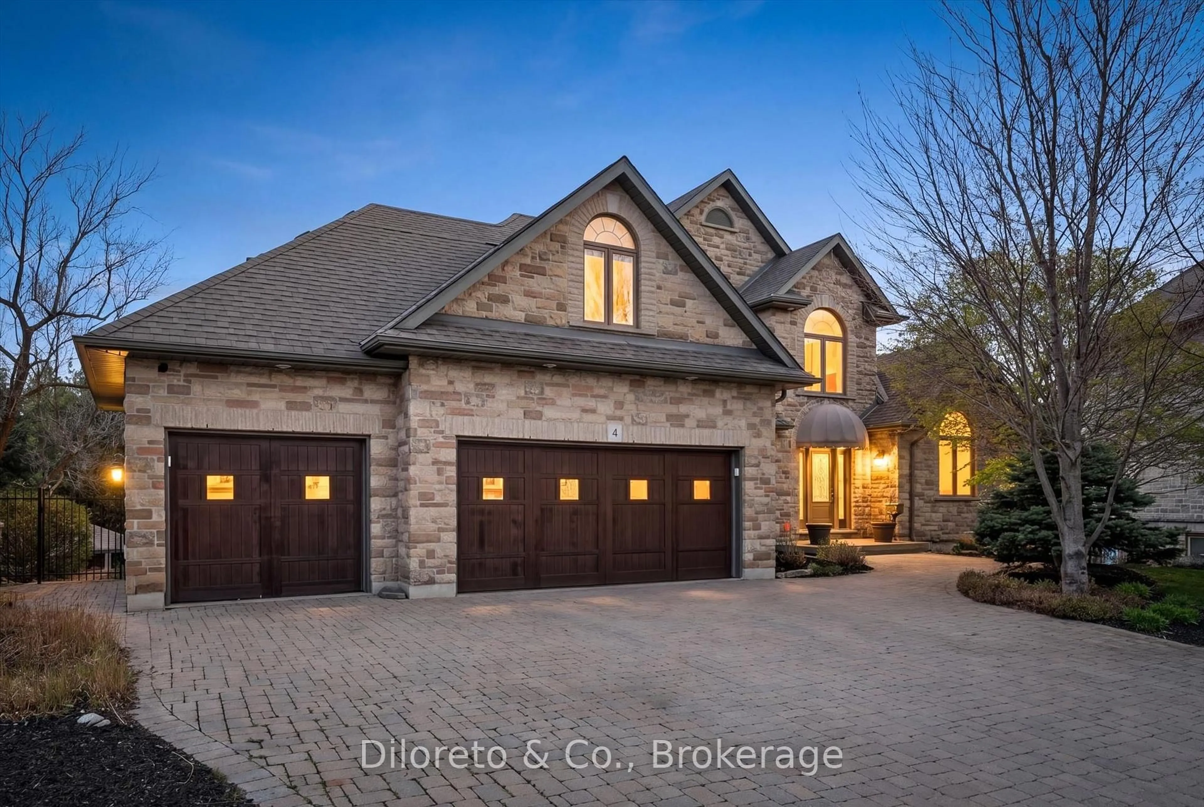 Home with brick exterior material, street for 4 Zaduk Pl, Guelph Ontario N1G 0A7