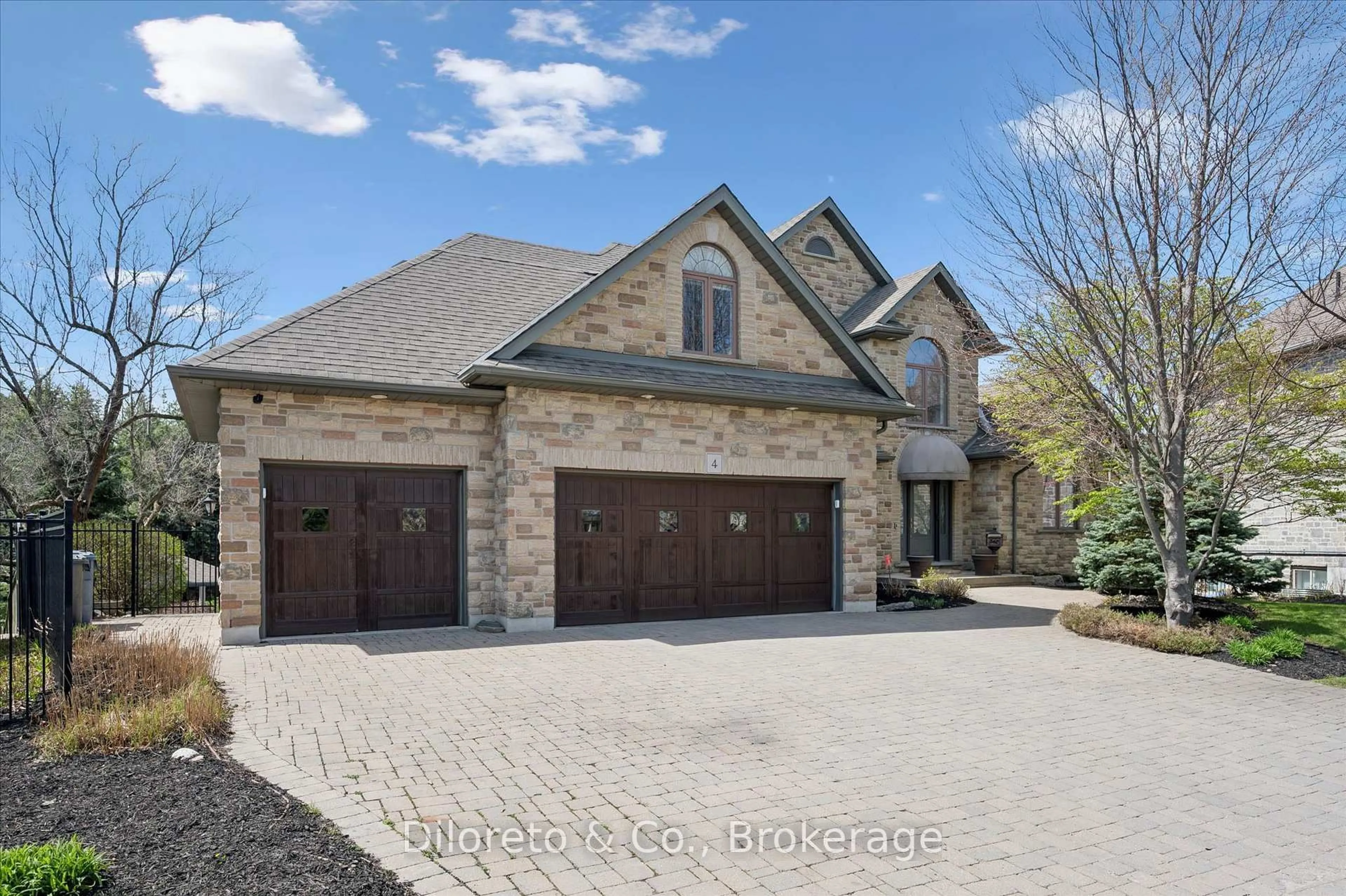 Home with brick exterior material, street for 4 Zaduk Pl, Guelph Ontario N1G 0A7