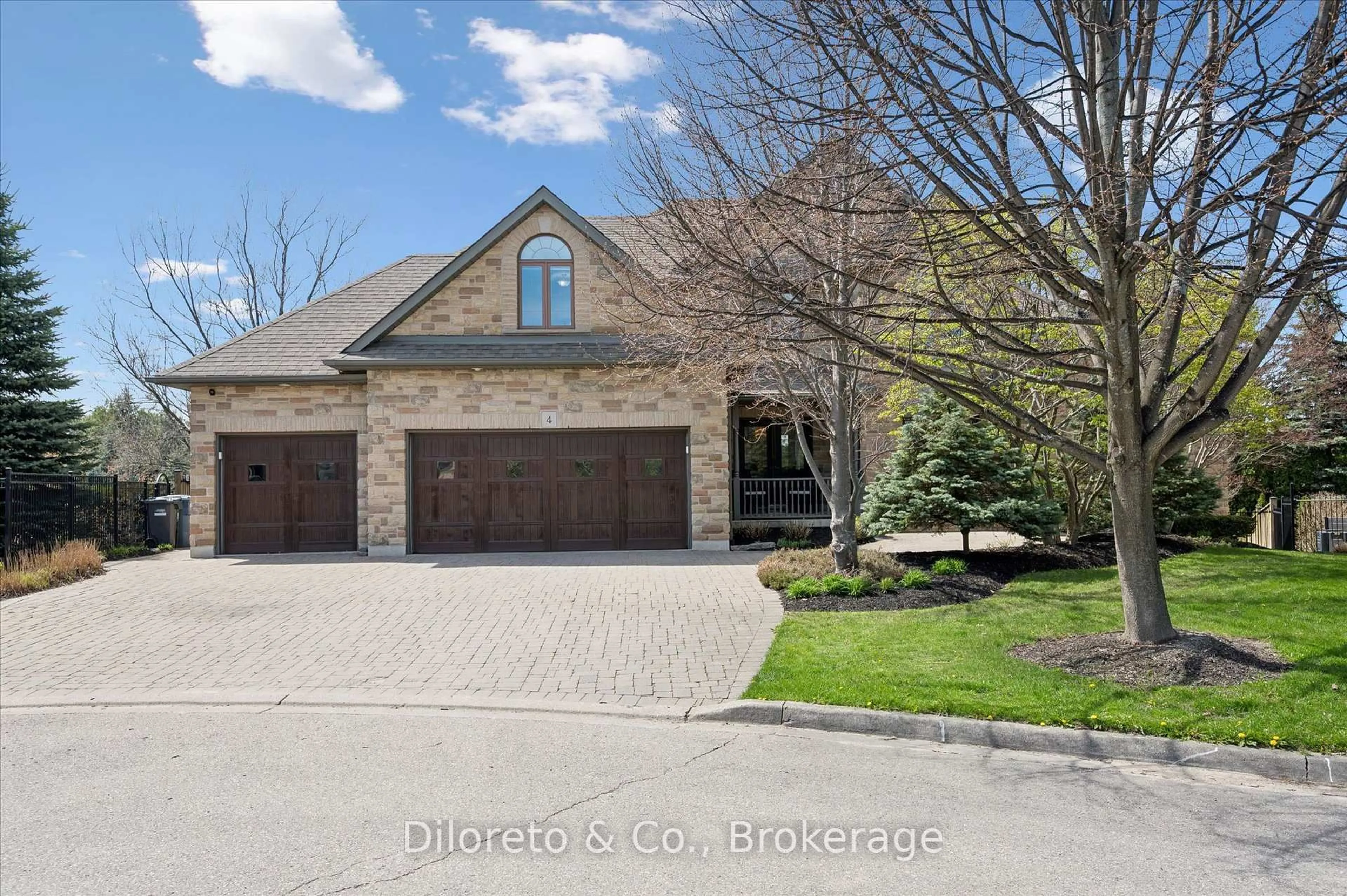 Home with brick exterior material, street for 4 Zaduk Pl, Guelph Ontario N1G 0A7