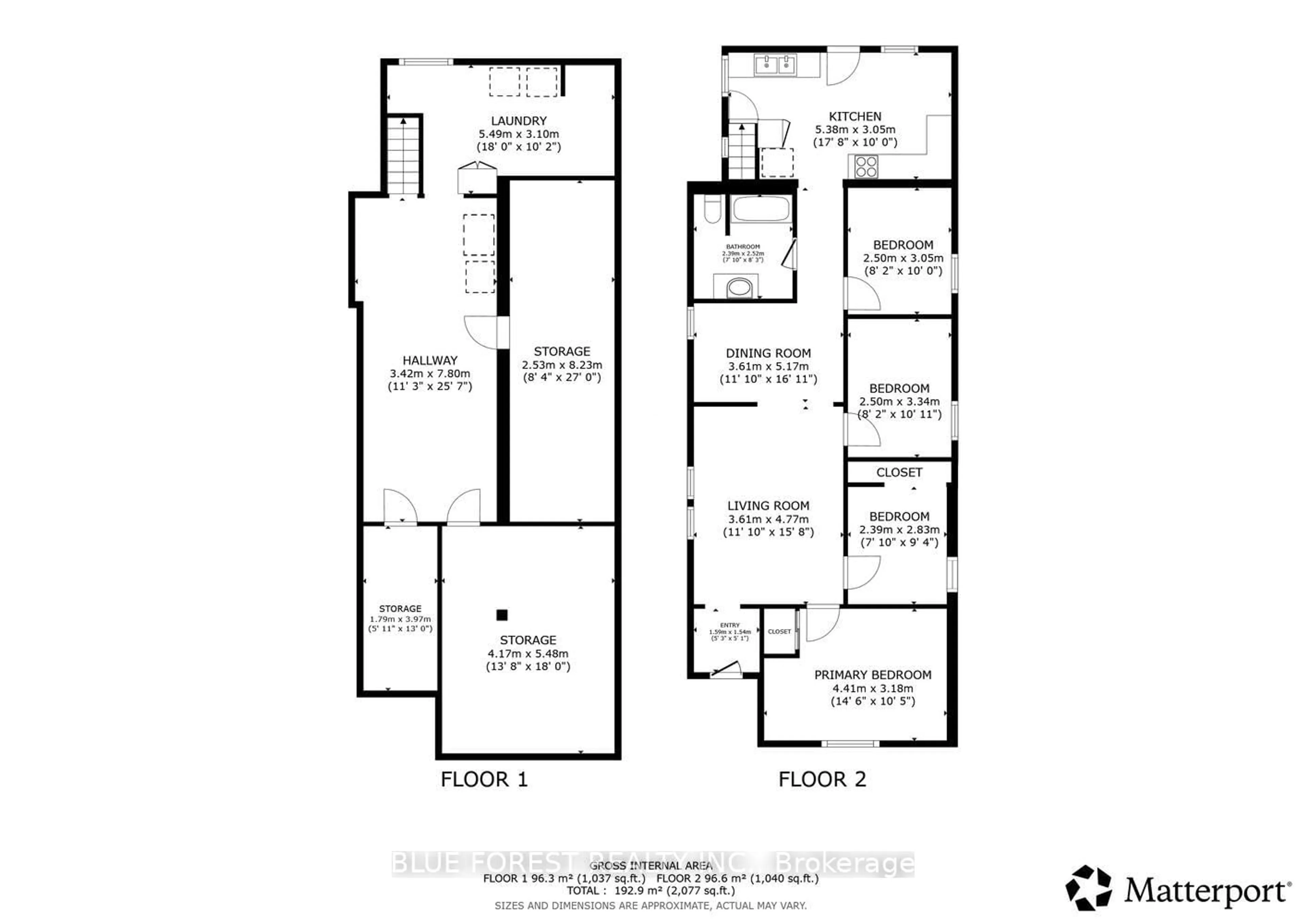 Floor plan for 17 Redan St, London East Ontario N5Z 1Y7