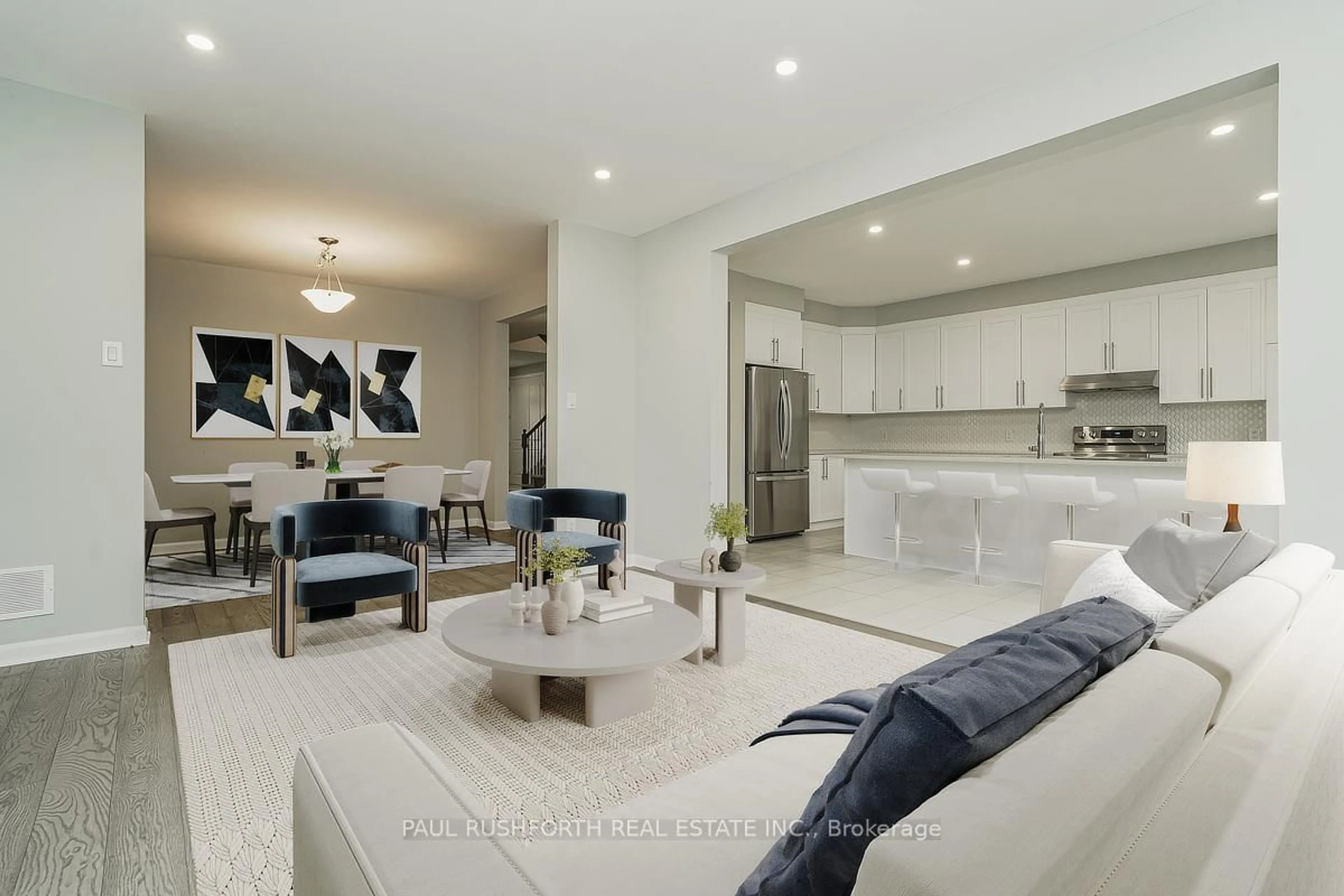 Open concept kitchen, ceramic/tile floor for 15 Sweet Pea Way, Ottawa Ontario K2T 0P2