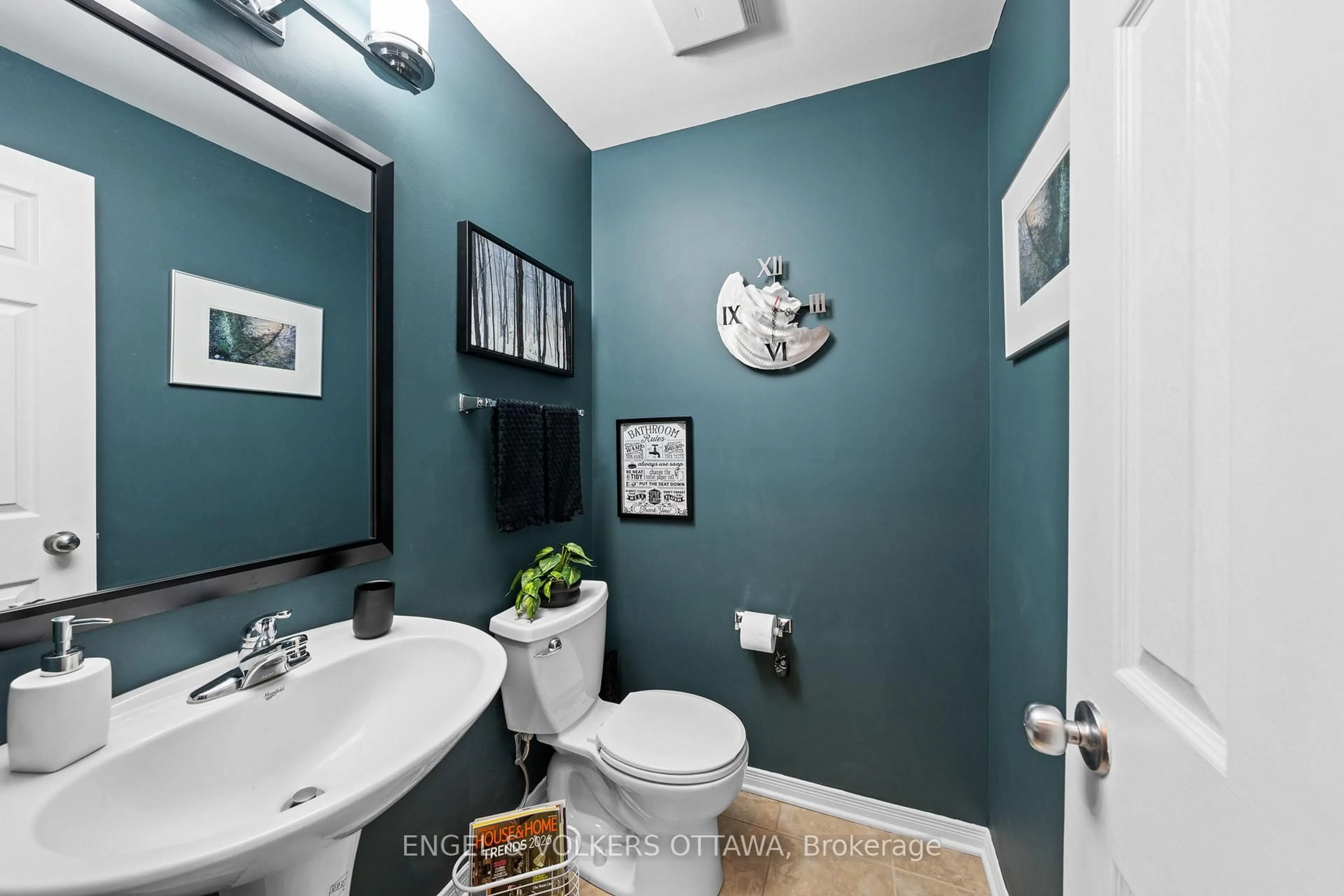 Contemporary bathroom, ceramic/tile floor for 162 Sorento St, Ottawa Ontario K2J 0B4