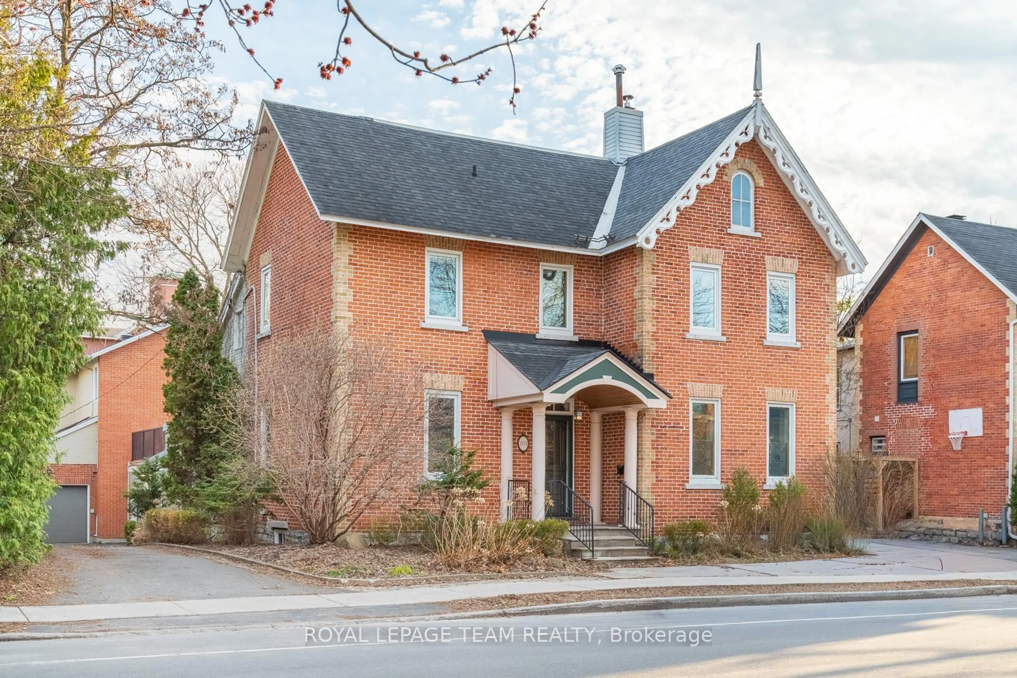 Home with brick exterior material, street for 105 CRICHTON St, Ottawa Ontario K1M 1V8