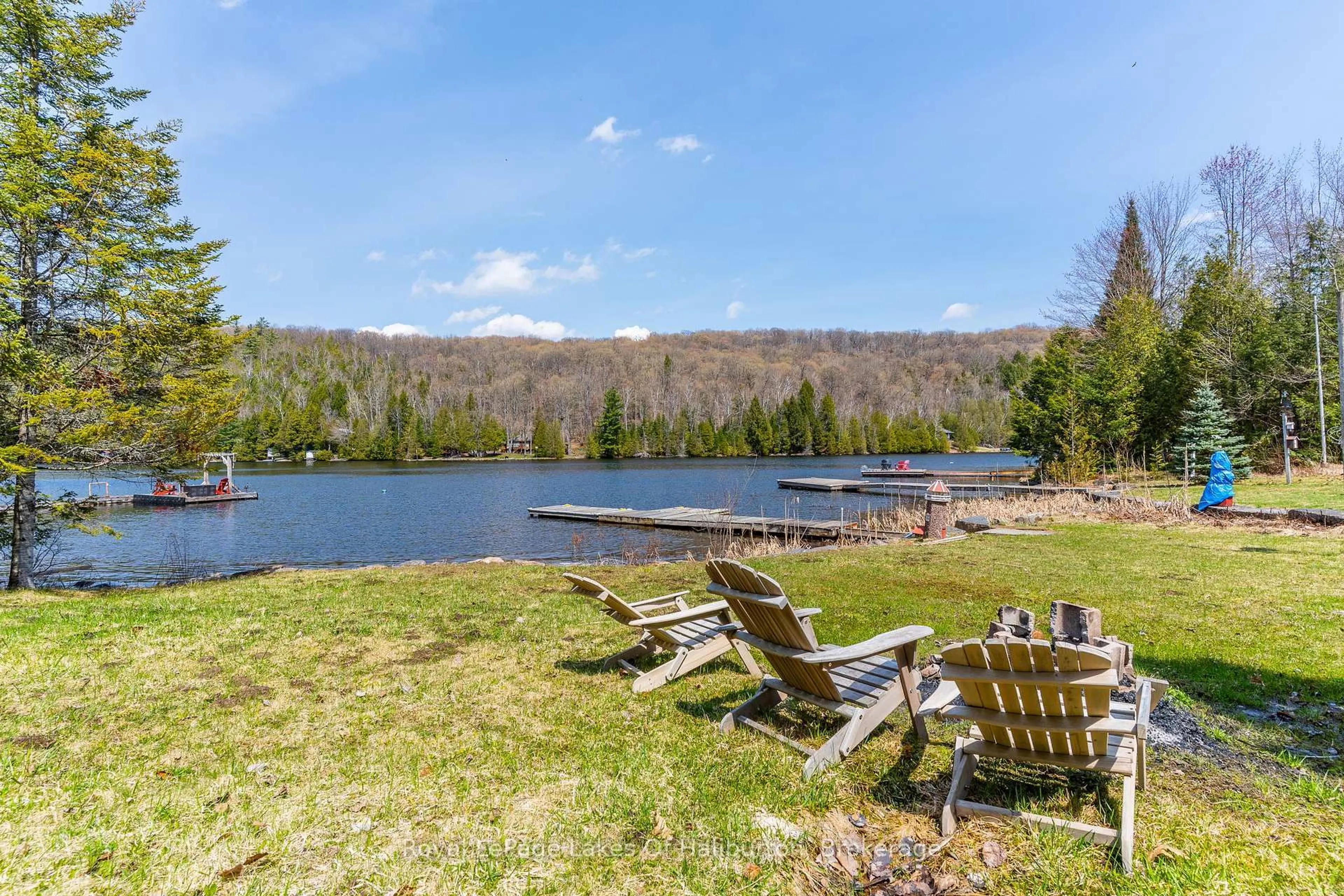 Patio, water/lake/river/ocean view for 1027 Spencers Tr, Highlands East Ontario K0M 1X0