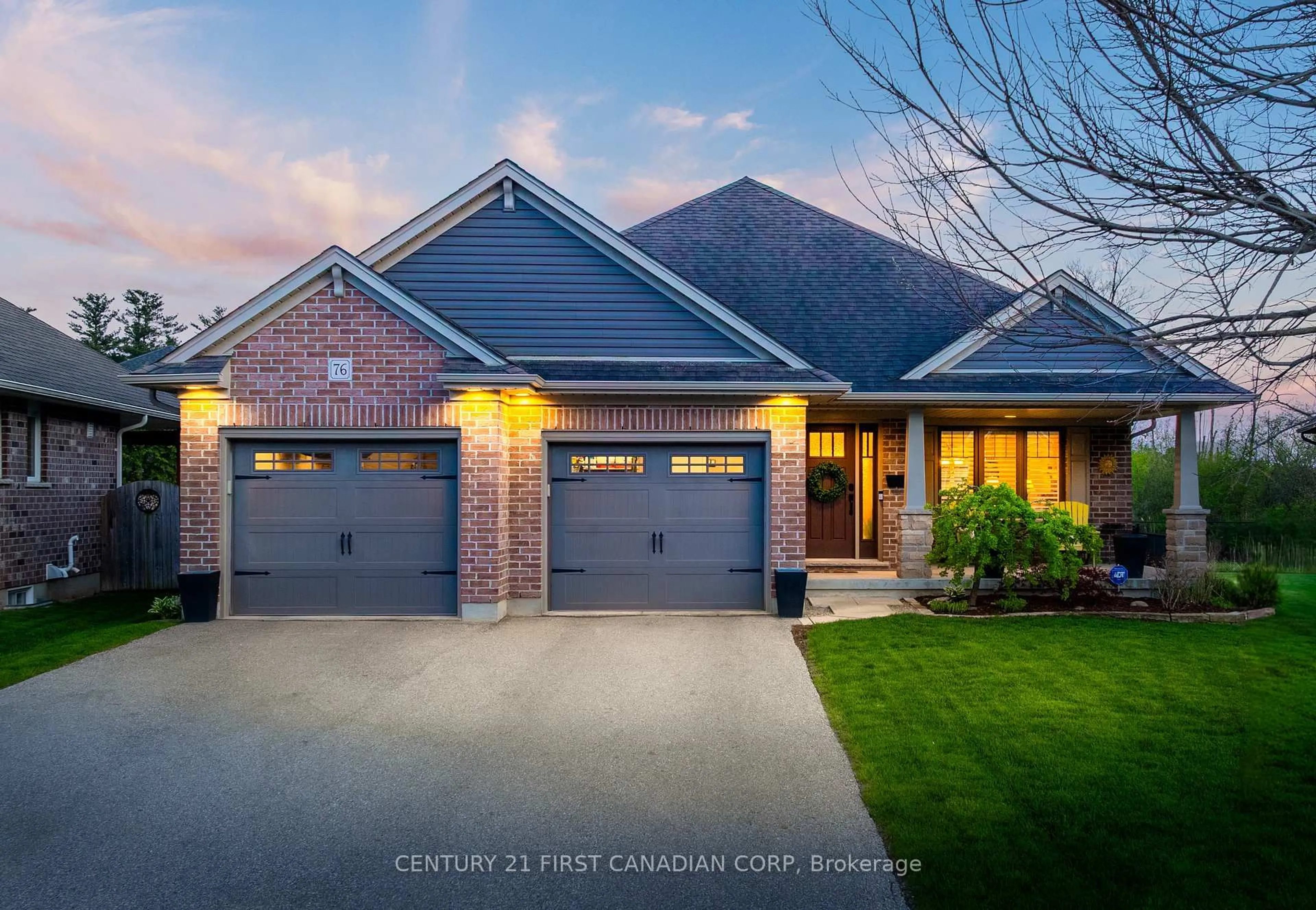 Home with brick exterior material, street for 76 Westlake Dr, St. Thomas Ontario N5P 0B7