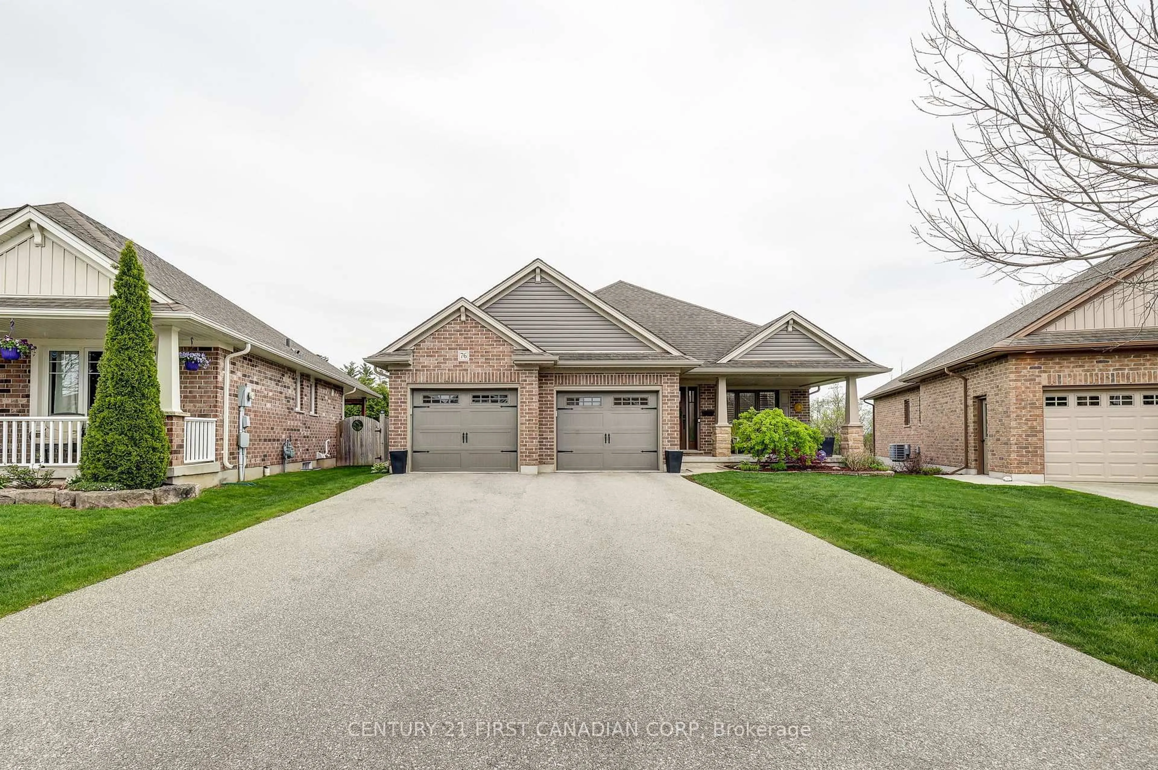 Home with brick exterior material, street for 76 Westlake Dr, St. Thomas Ontario N5P 0B7