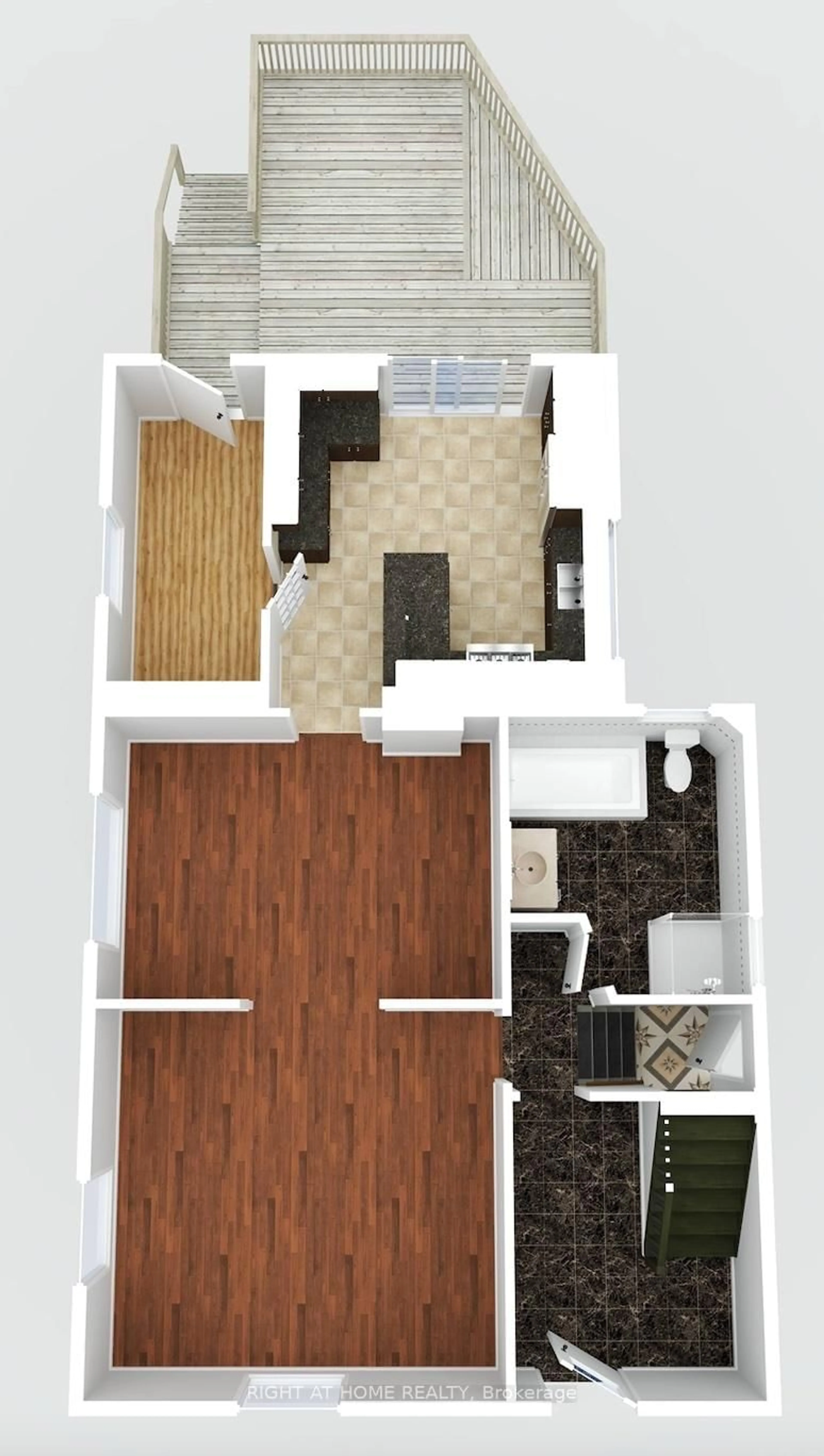 Floor plan for 204 Beach Blvd, Hamilton Ontario L8H 6V9