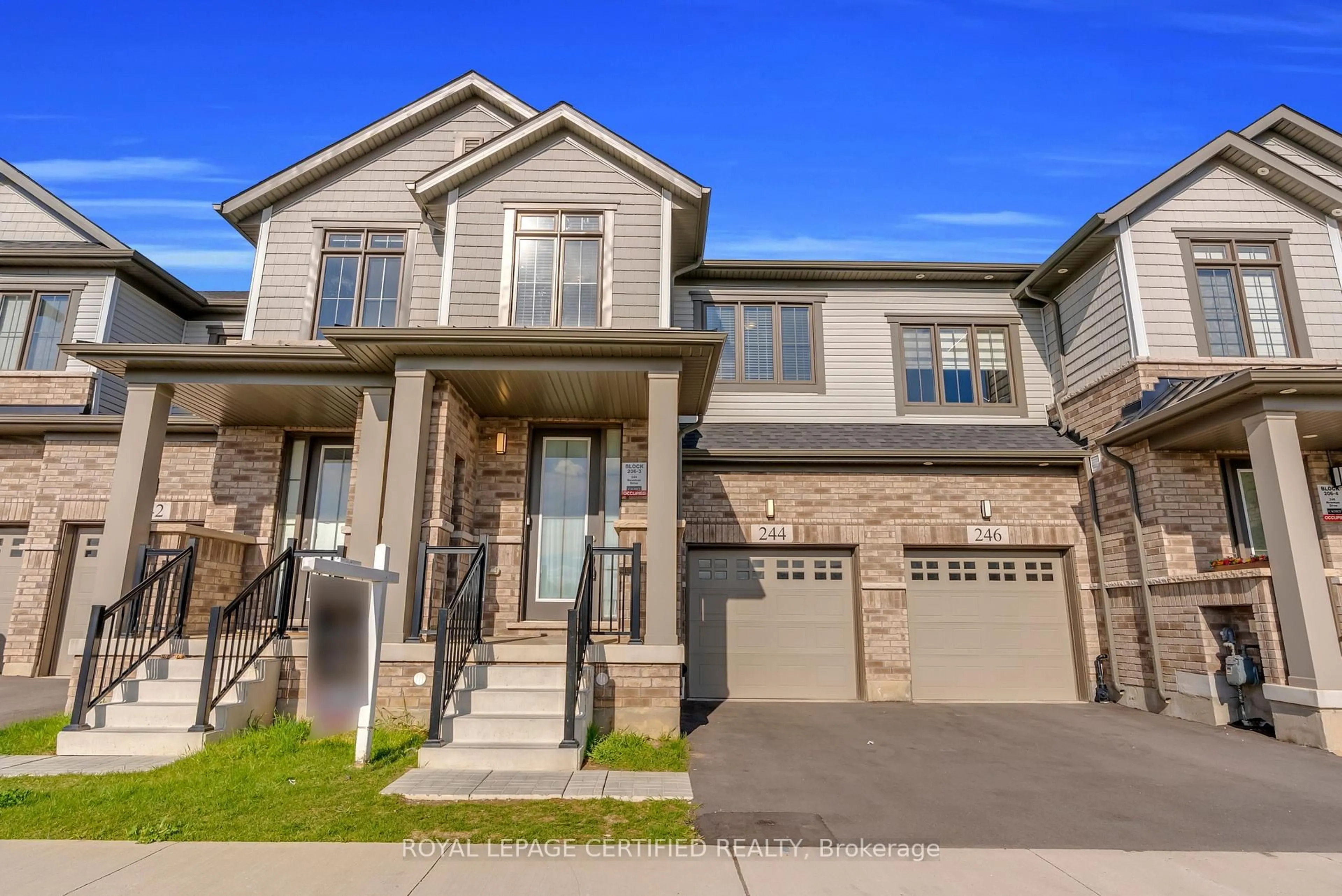 Home with brick exterior material, street for 244 Newman Dr, Cambridge Ontario N1S 0E1
