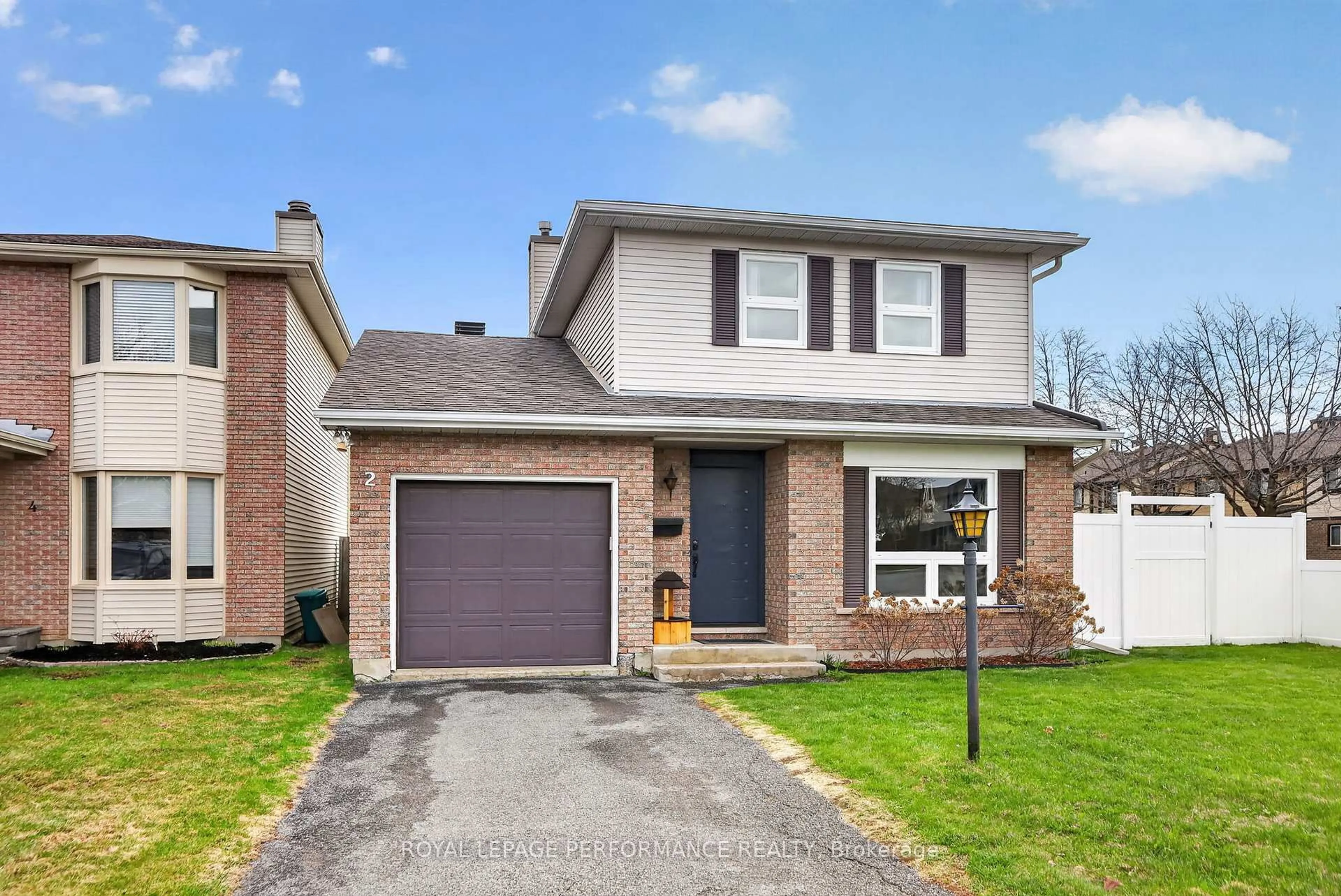 Home with brick exterior material, street for 2 Canbury Cres, Ottawa Ontario K2G 4L4