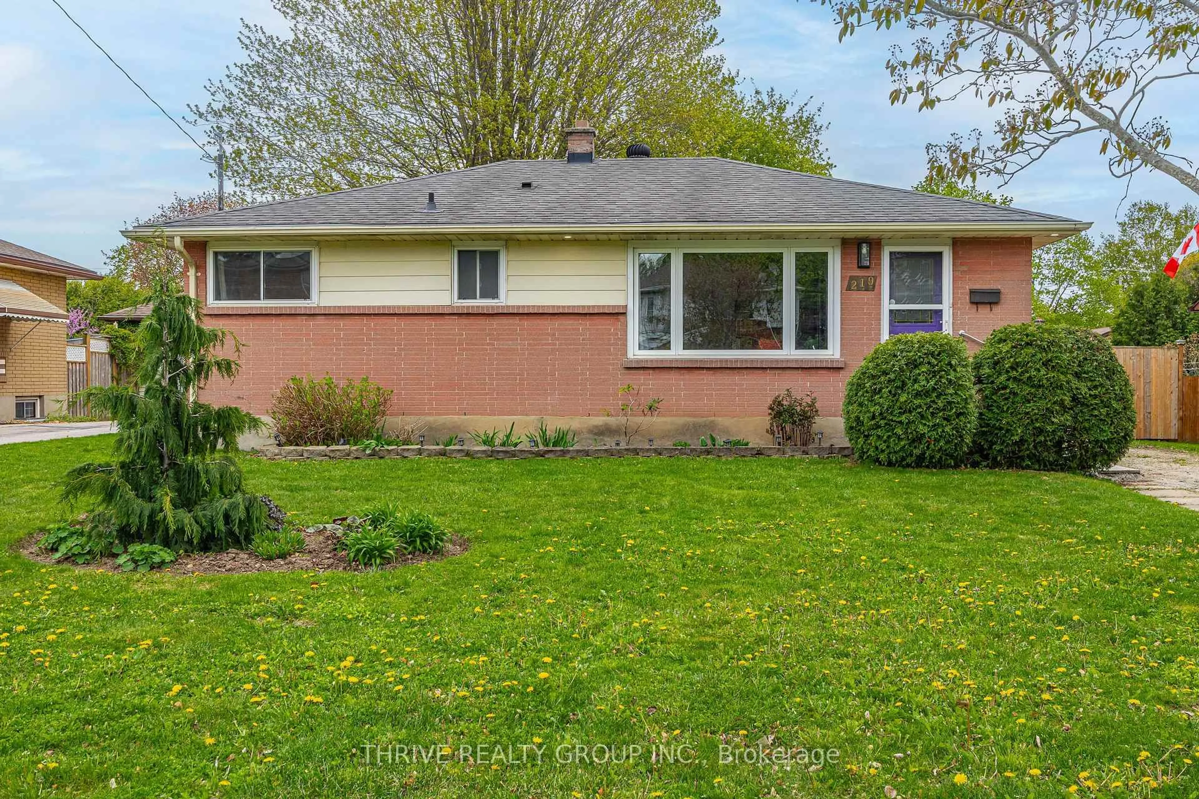 Home with brick exterior material, street for 219 Burnside Dr, London East Ontario N5V 1B8