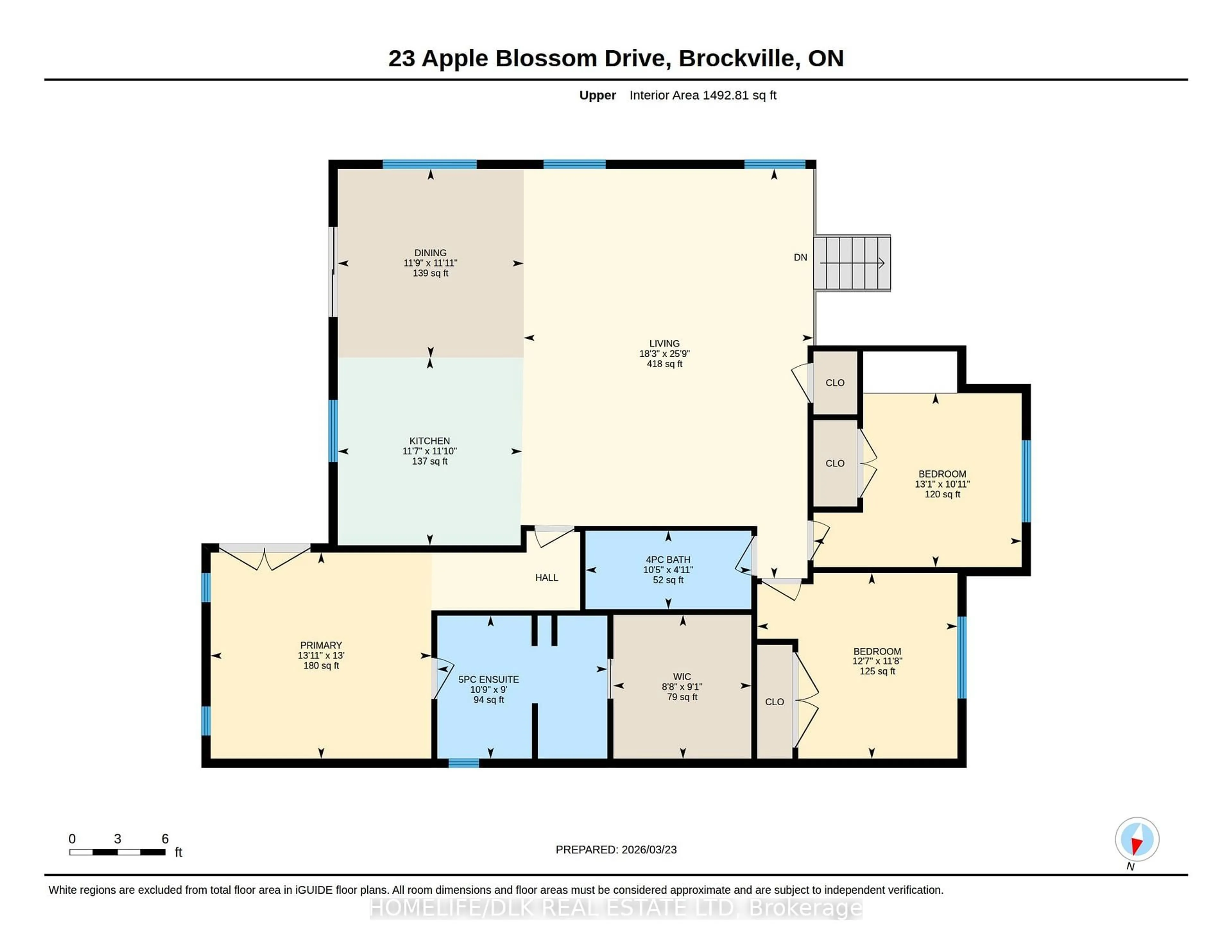 Floor plan for 23 Apple Blossom Dr, Augusta Ontario K6V 5T1