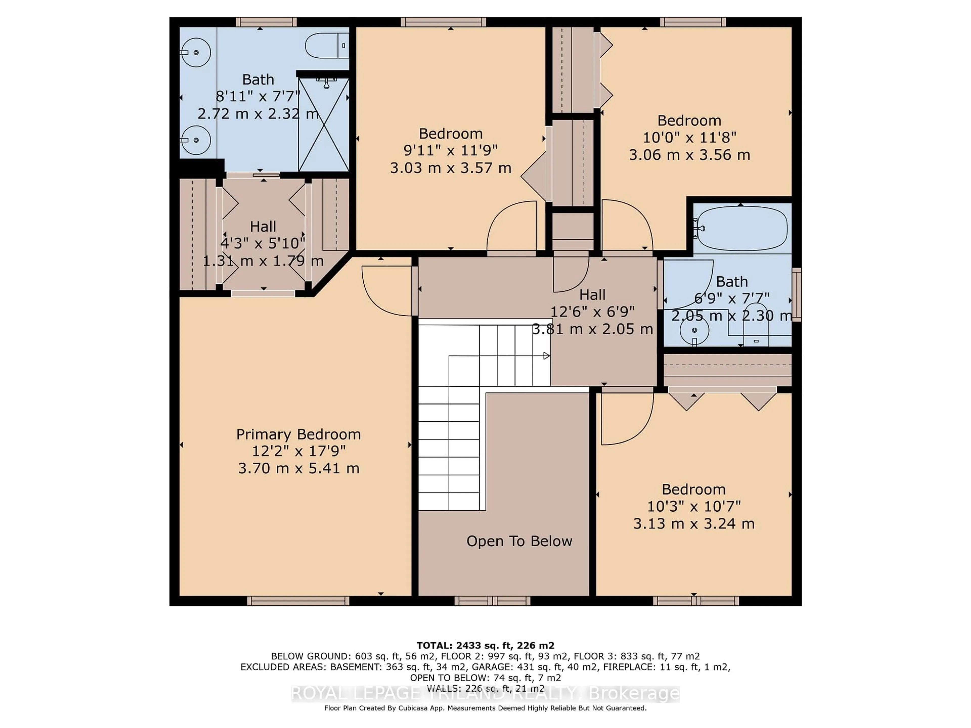 Floor plan for 8 Wingreen Lane, Middlesex Centre Ontario N0L 1R0