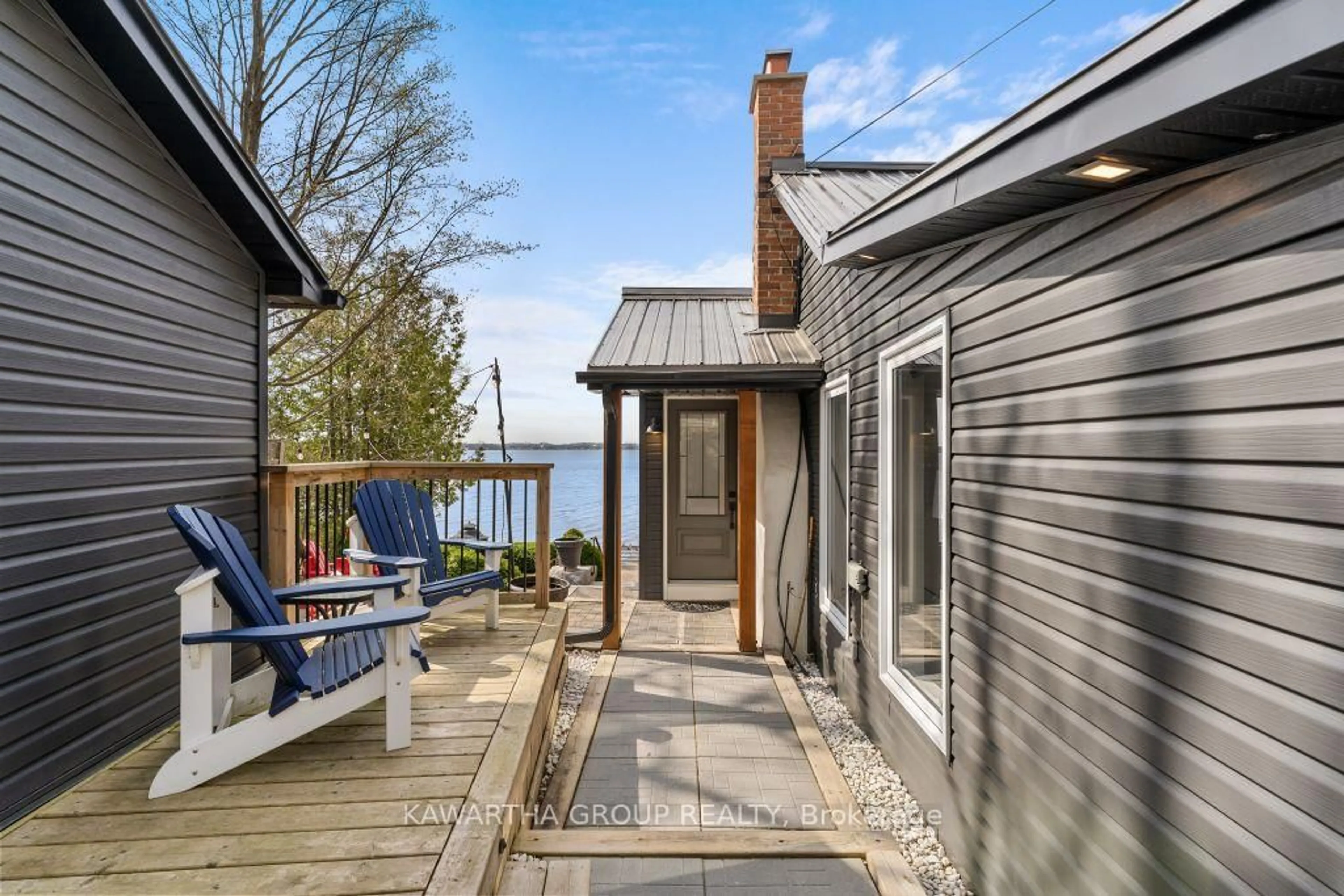 Patio, water/lake/river/ocean view for 79 Grove Rd, Kawartha Lakes Ontario K0M 1N0