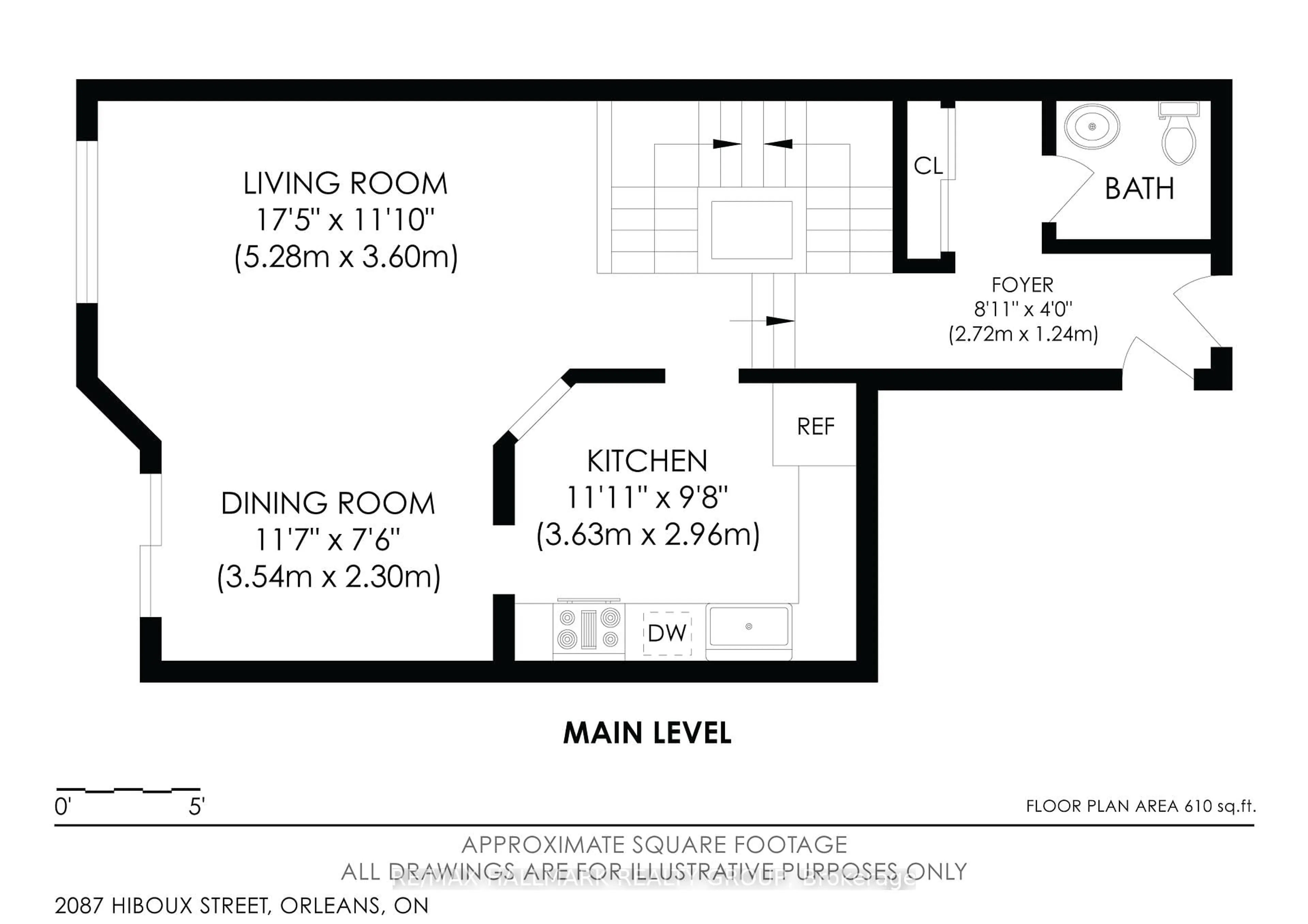 Floor plan for 2087 Hiboux St, Ottawa Ontario K4A 4J7