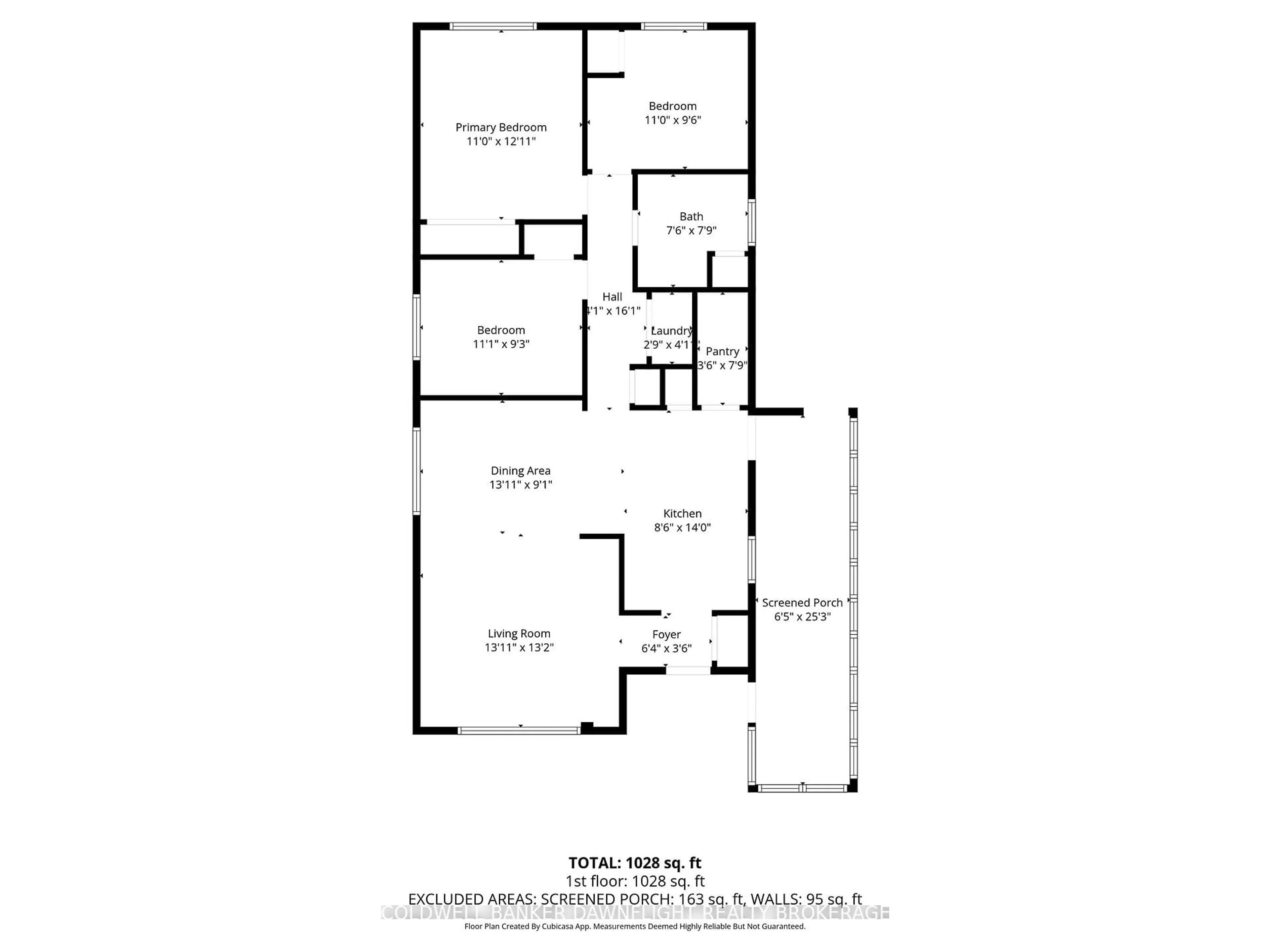 Floor plan for 12 Redford Dr, South Huron Ontario N0M 1S3